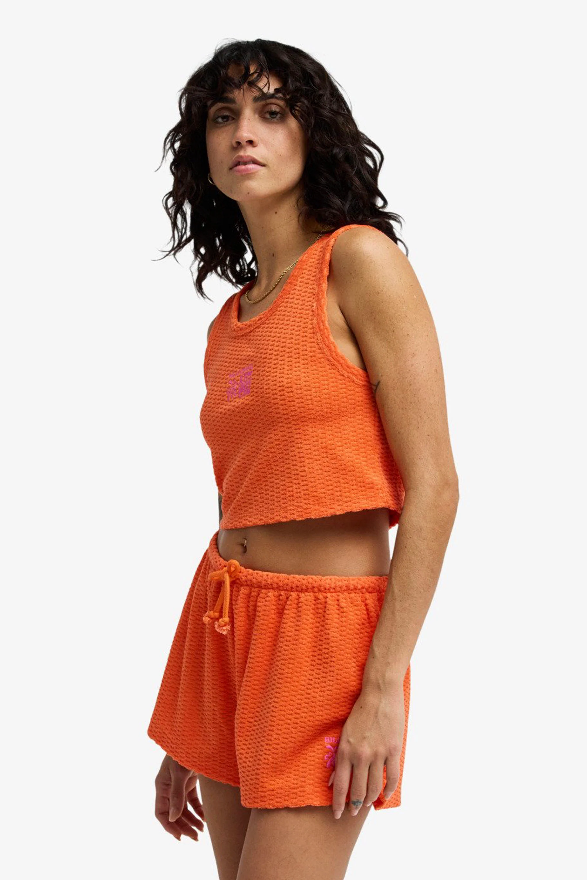 BILLABONG - GOOD VIBES TANK - FUSION ORANGE - Image 3