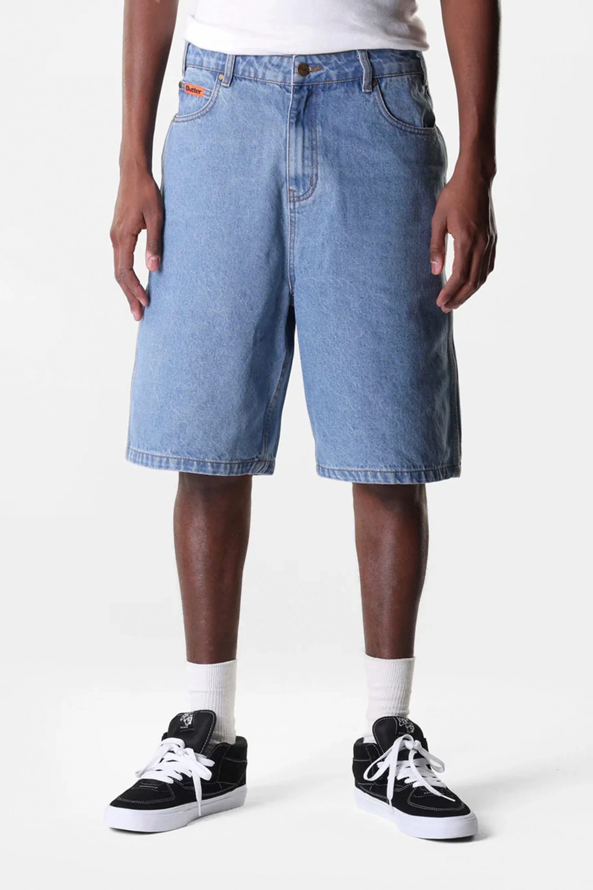 BUTTER - BAGGY DENIM SHORTS - Image 5