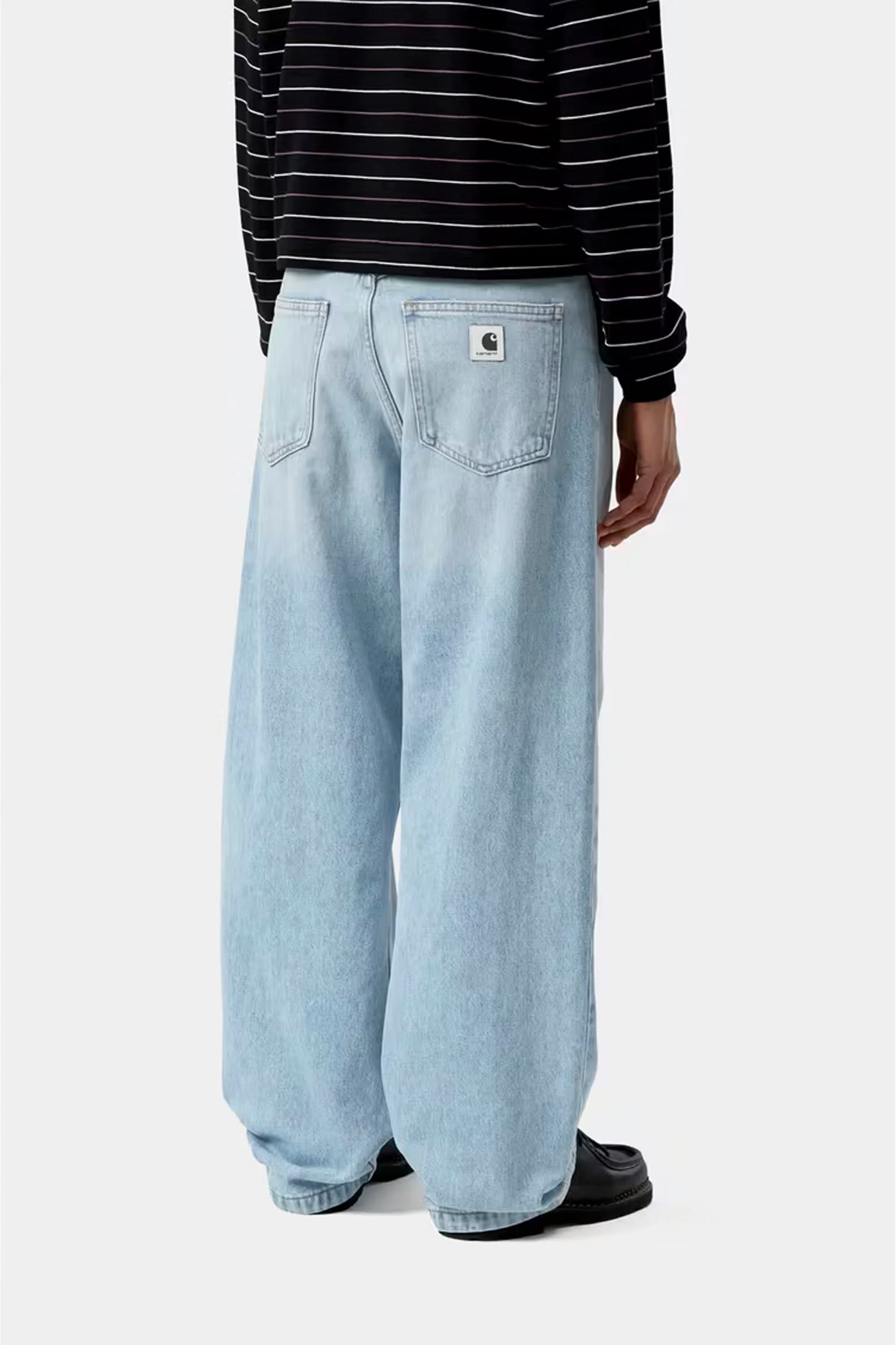 CARHARTT WIP - BRANDON PANT - BLUE HEAVY WORN BLEACHED - Image 2