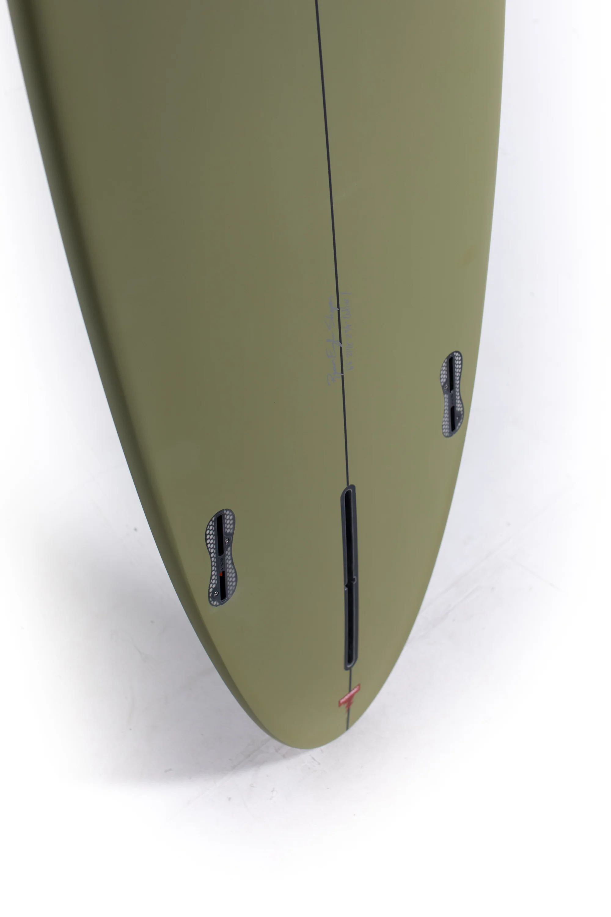 CJ Nelson Surfboards - OUTLIER X - ARMY - Thunderbolt Red - 6'6" x 21 1/2" x 2 3/4" - 42.82L - Image 10