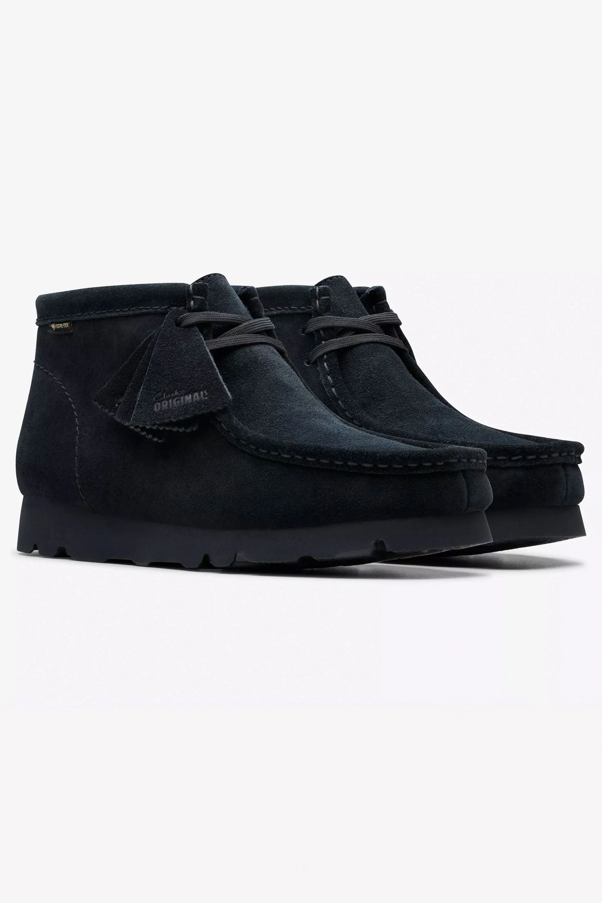 CLARKS - WALLABEE BOOT GTX - MAN - BLACK SUEDE - Image 2