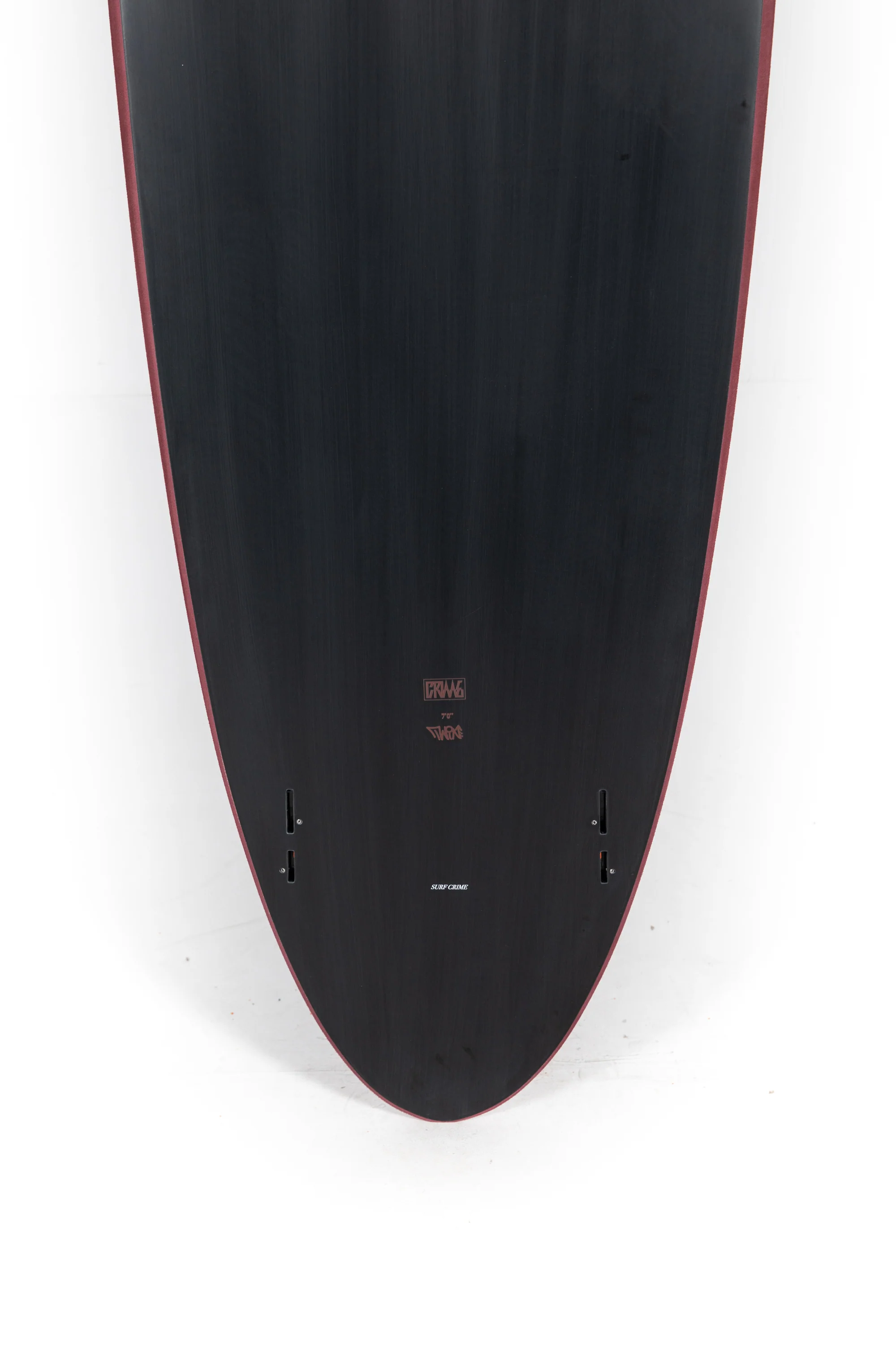 Crime Surfboards - CA TWIN - OX BLOOD - 7'0 x 22" x 2.8" - 45.62L - Image 8