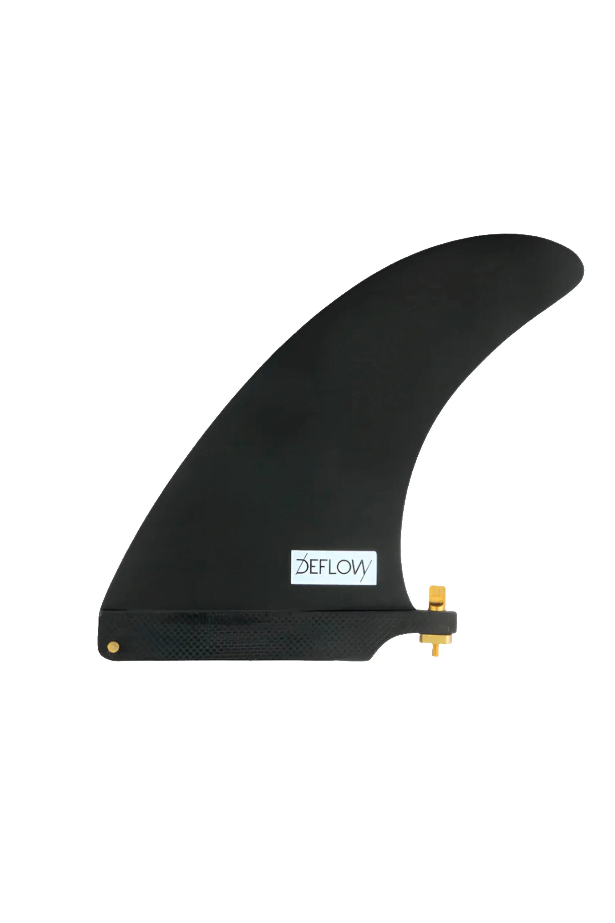 DEFLOW - SINGLE FIN 7.5 + SIDE BITES - BLACK - 1+2 FINS - Image 2