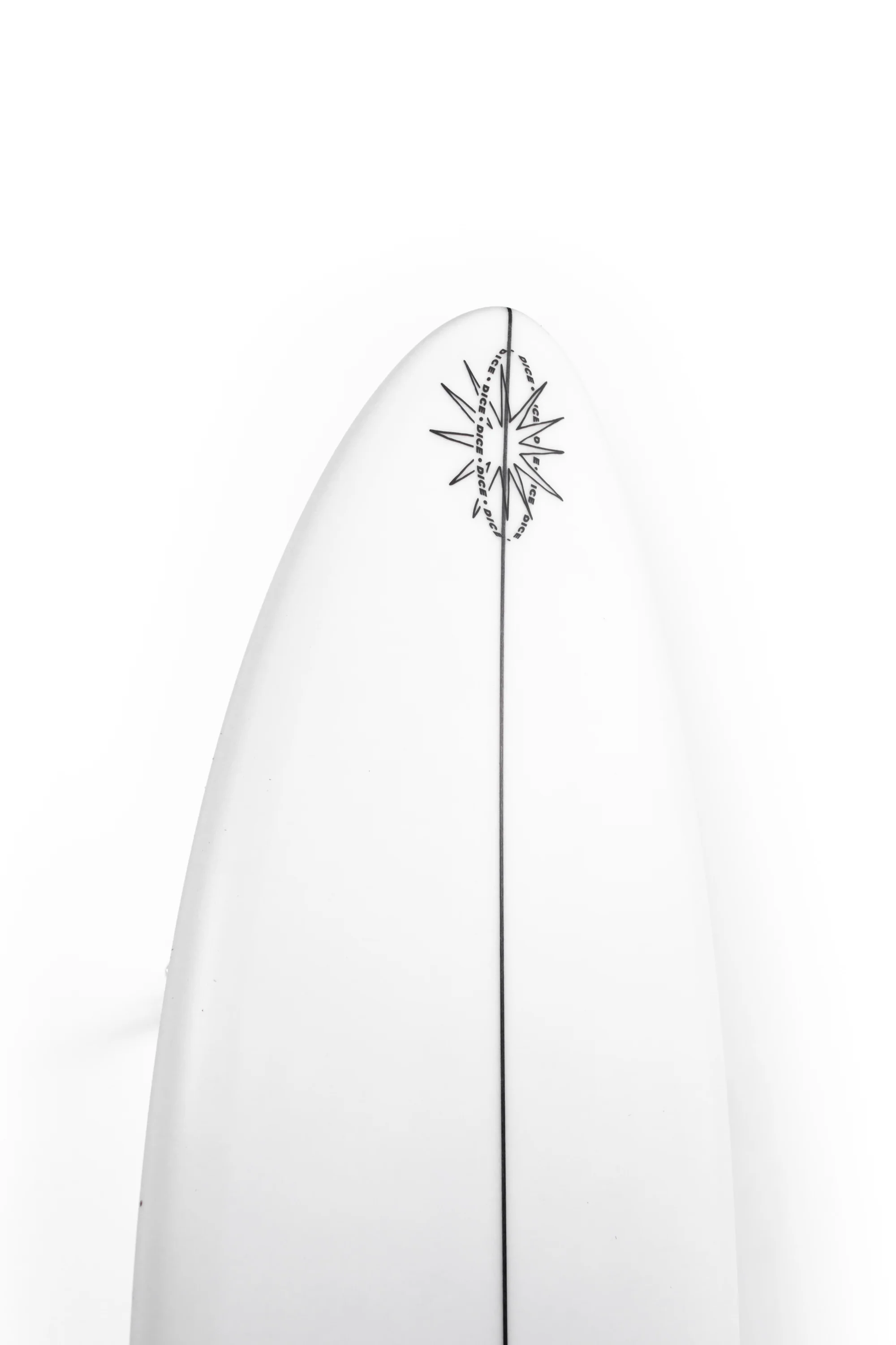 Dice Hotline Surfboards - FENDER II by Tom Morat - Clear - 5'11" x 20 x 3 - 38.7L - Image 8
