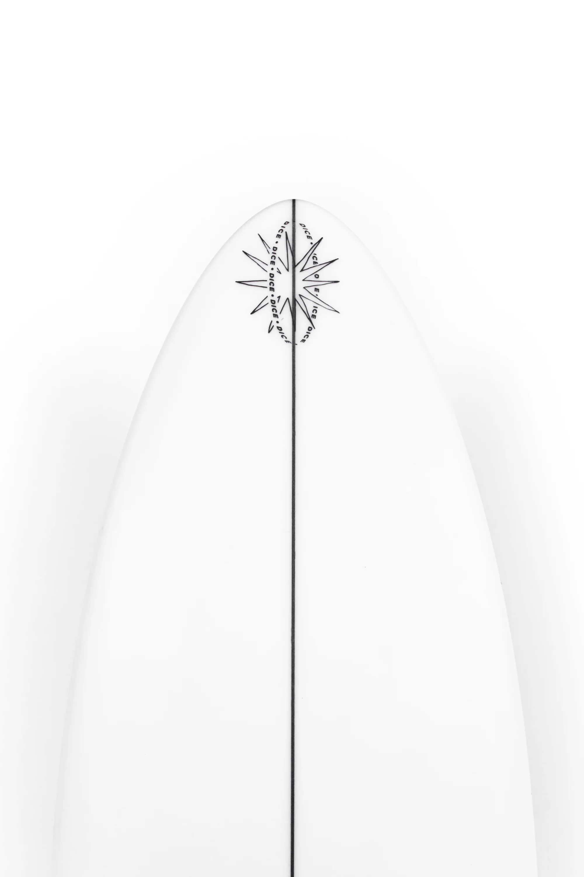 Dice Hotline Surfboards - FENDER II by Tom Morat - Clear - 6'0" x 20 1/4 3 1/8 - 41.3L - Image 5