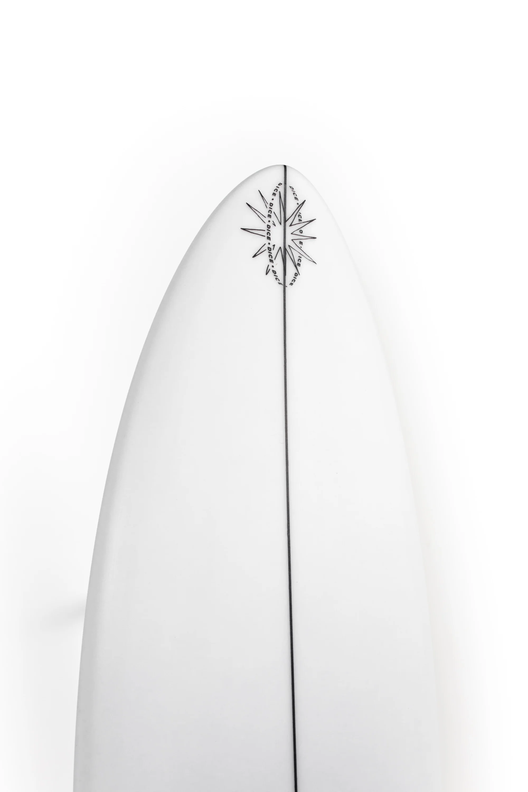 Dice Hotline Surfboards - FENDER II by Tom Morat - Clear - 6'0" x 20 1/4 3 1/8 - 41.3L - Image 8