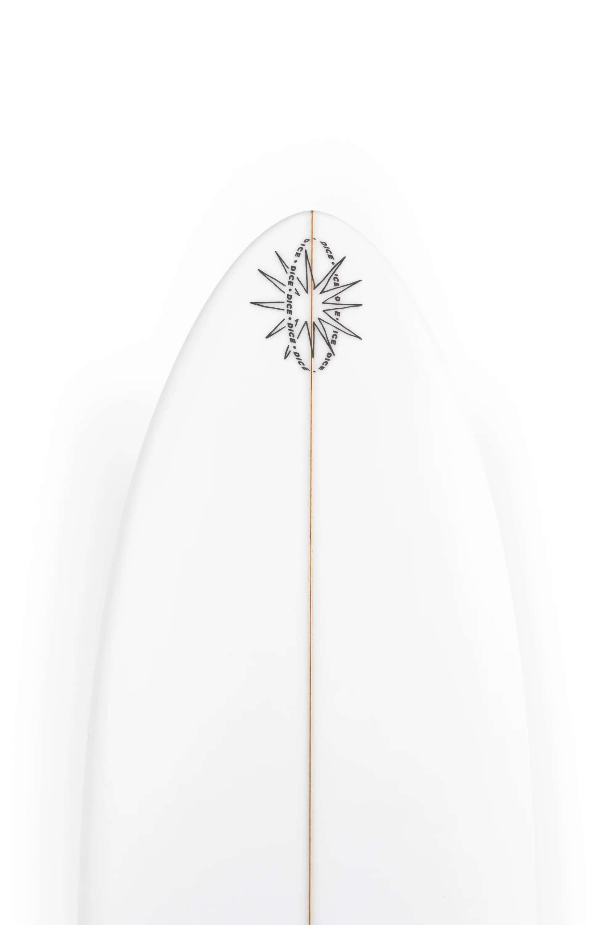 Dice Hotline Surfboards - FENDER II by Tom Morat - Clear - 5'6" x 19 x 2 5/8 - 30.1L - Tom's Personal Dims - Image 3