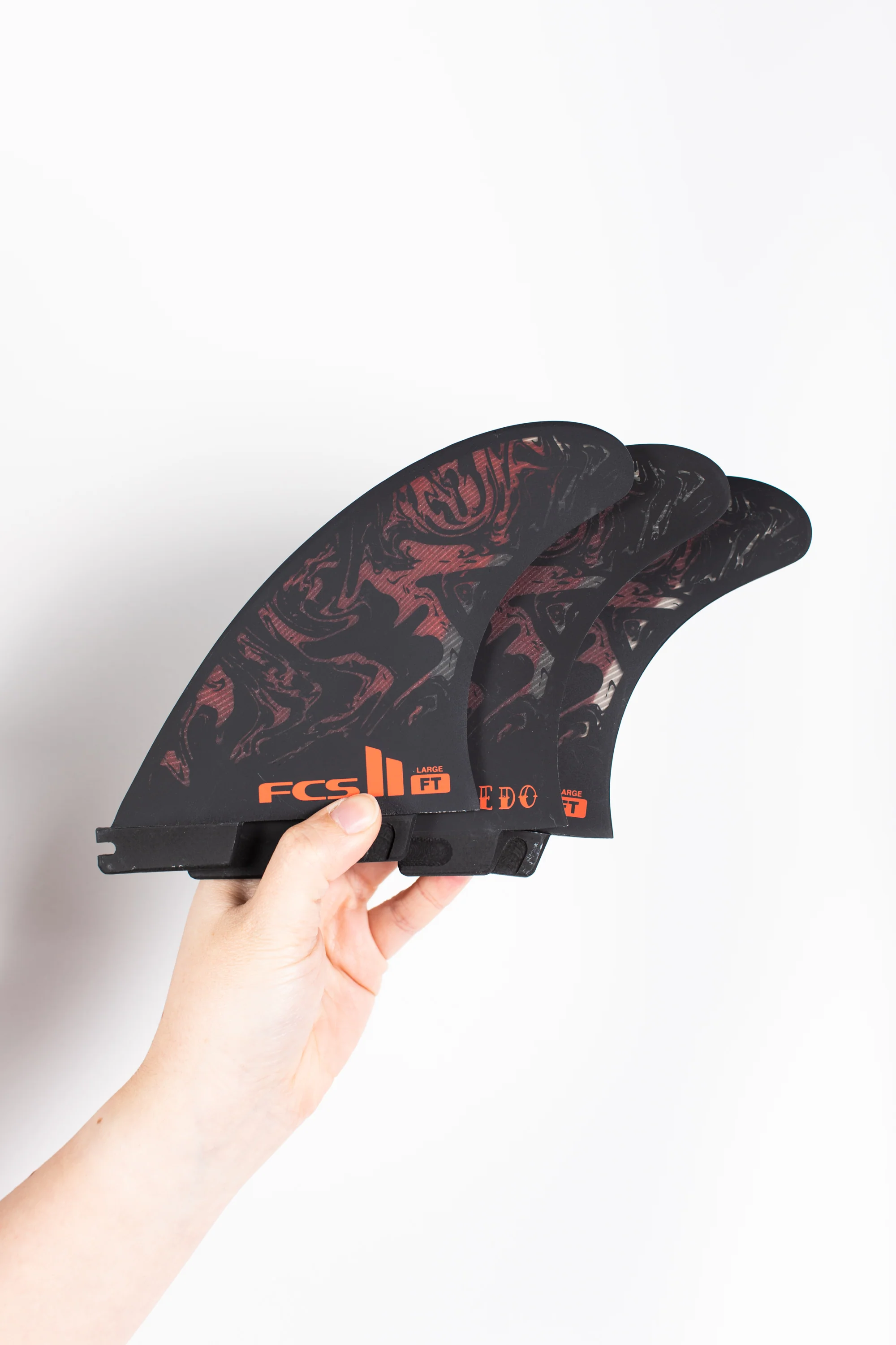 FCS - FCS II FILIPE TOLEDO - PC AIRCORE - BLACK RED - L - 3FINS - Image 4