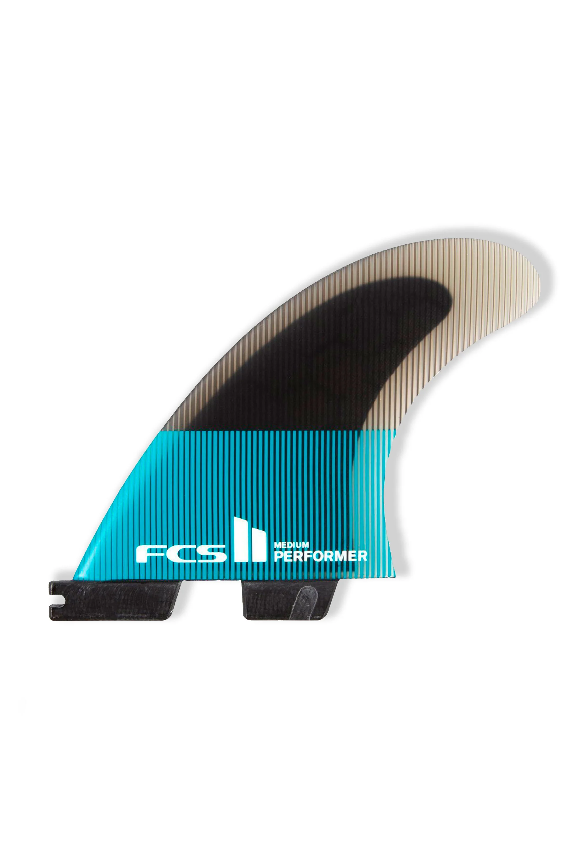 FCS - FCS II PERFOMER - PC - TEAL BLACK - S - 4FINS