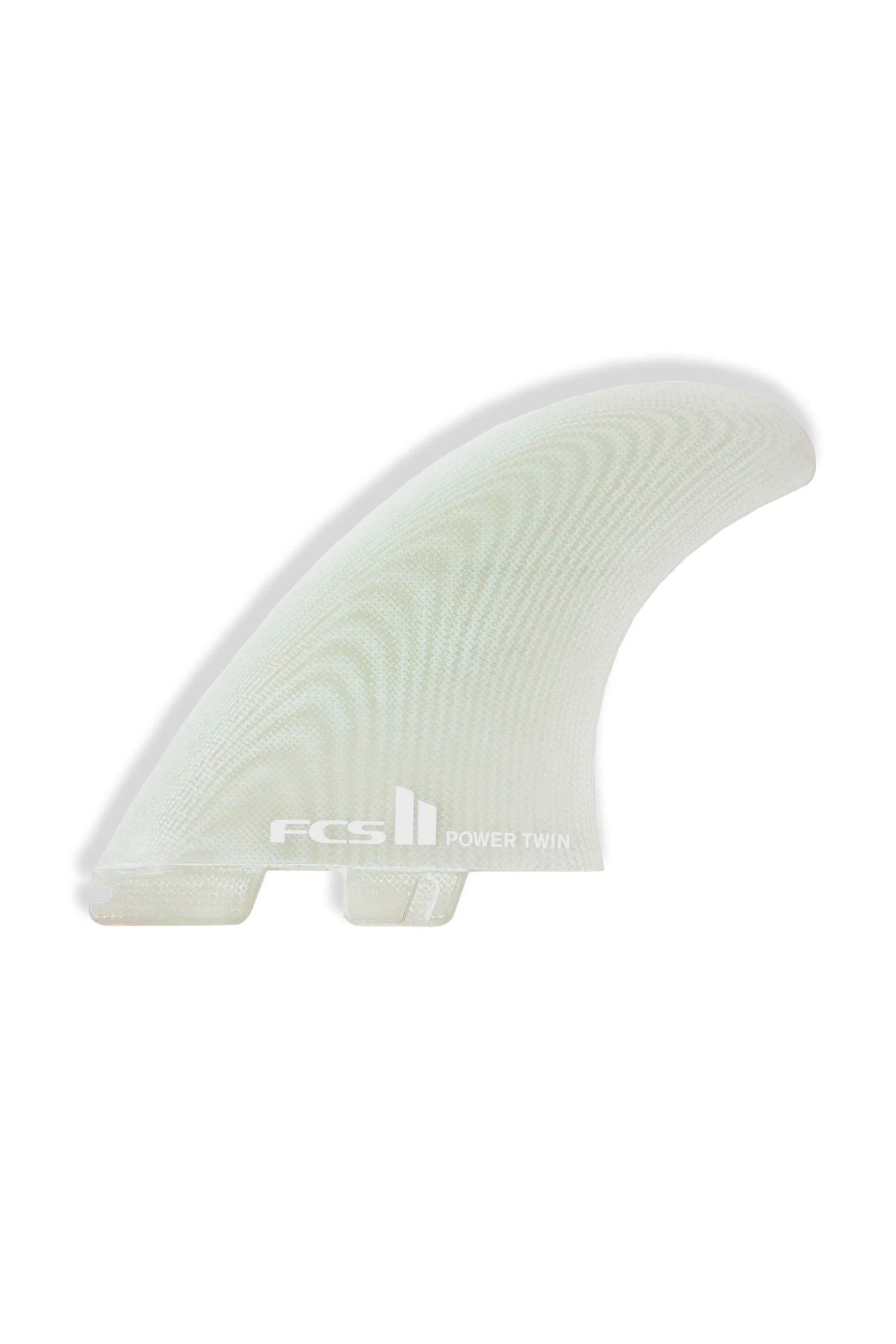 FCS - FCS II POWER TWIN - PG - CLEAR - L|XL - 2+1FINS
