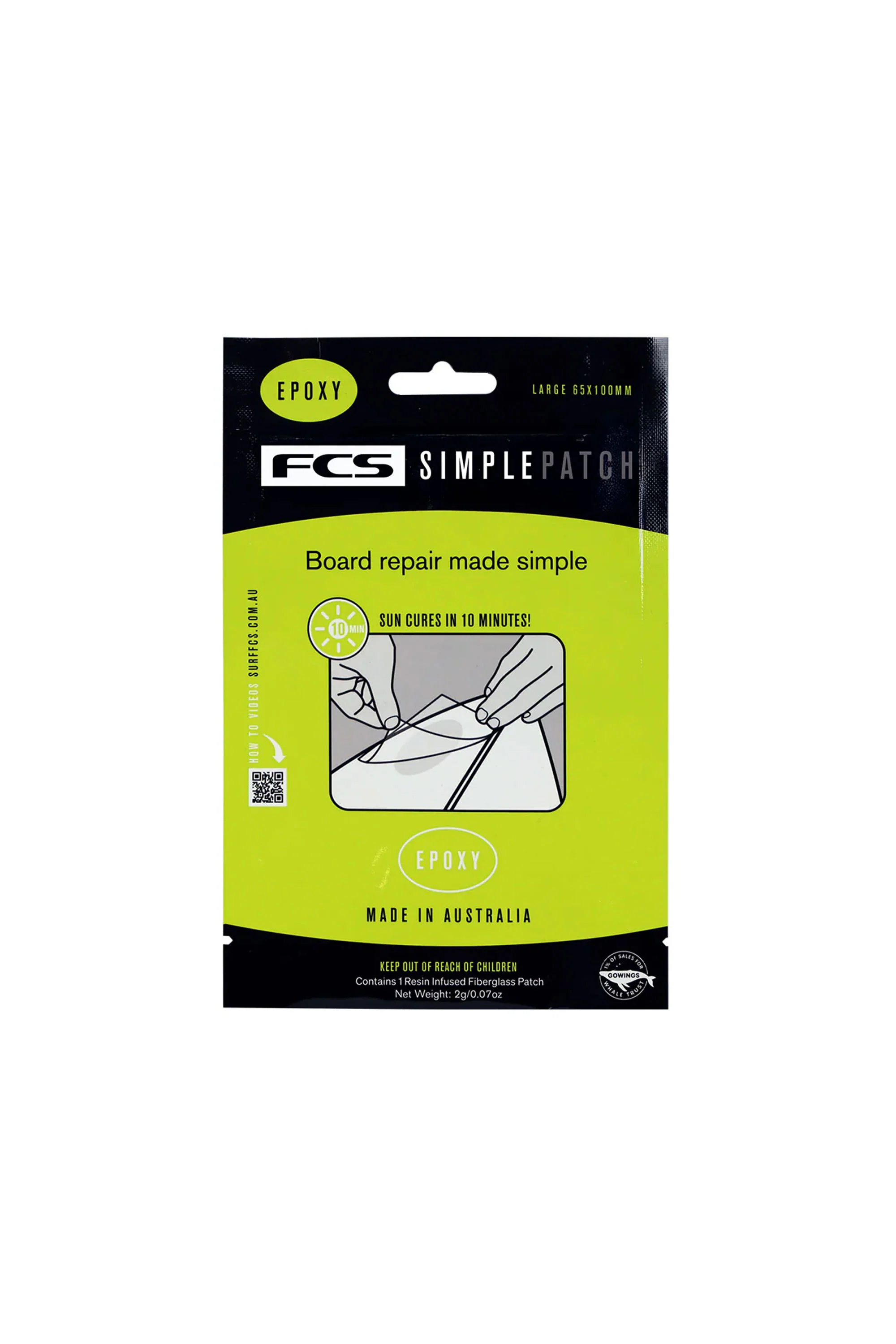 FCS - SIMPLE PATCH REPAIR PATCH REGULAR - EPOXY
