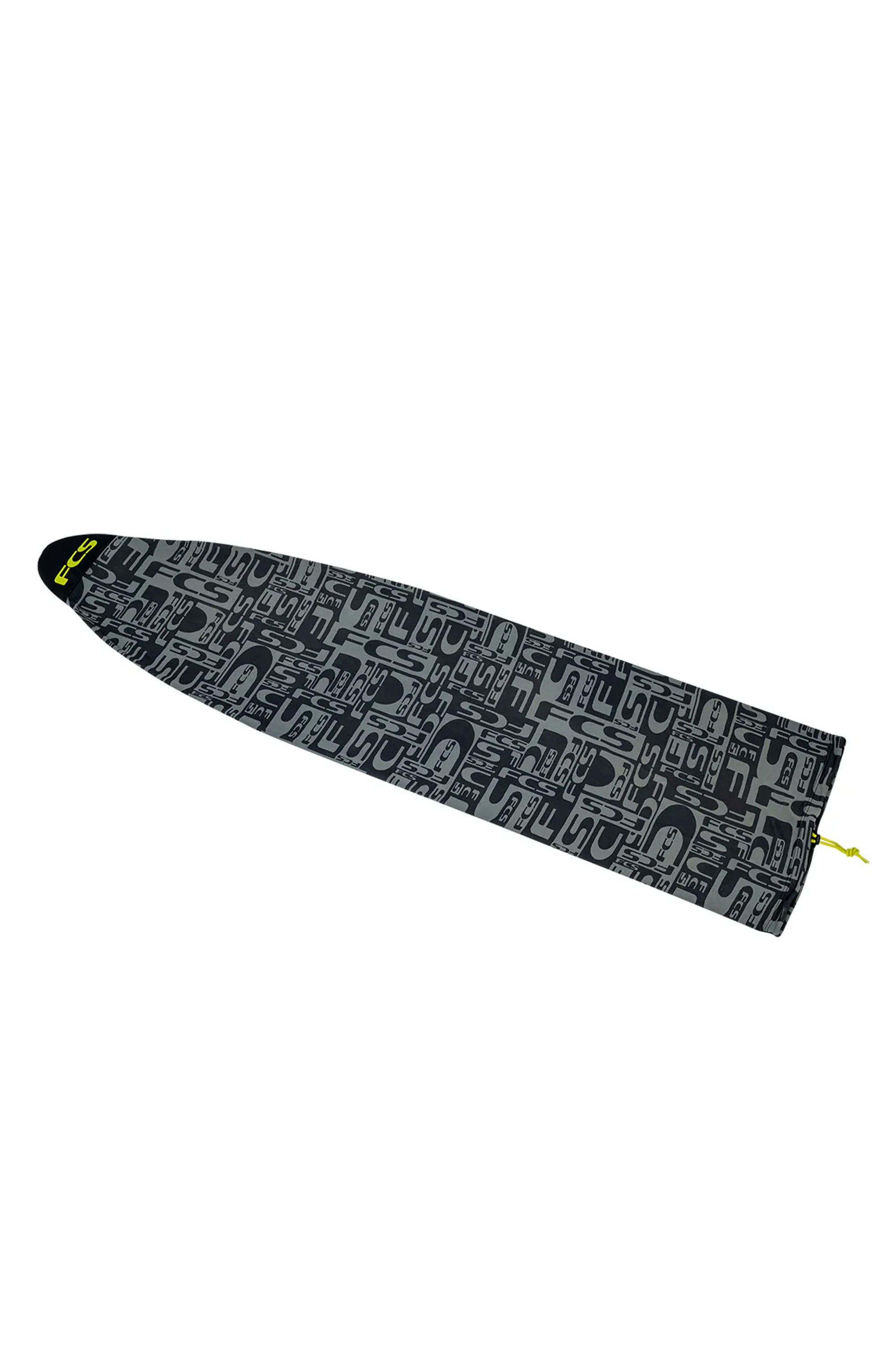 FCS - STRETCH FUN BOARD 7.0 - MONOGRAM COAL/LIME