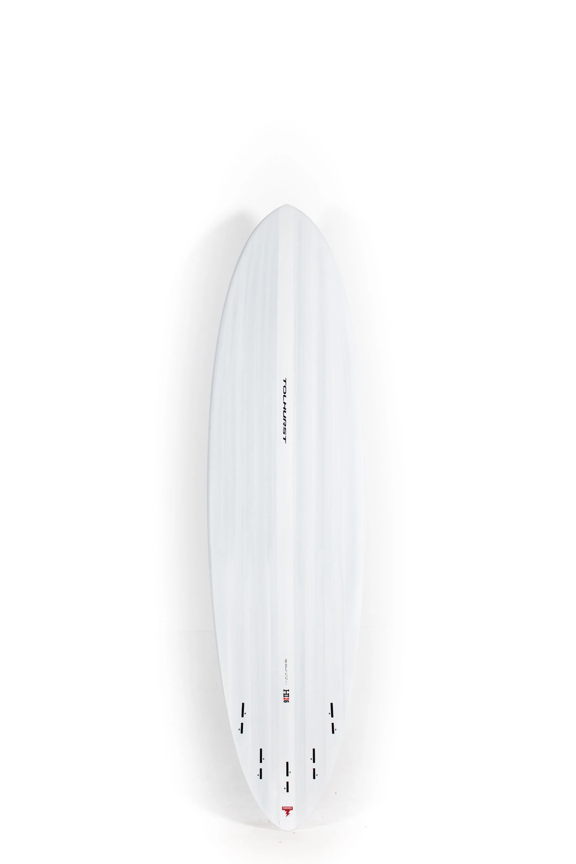 Harley Ingleby Surfboards - Mid 6 - Candy White - Thunderbolt Black - 7'0" x 20 1/2 x 2 5/8 - 40.3L - Image 2