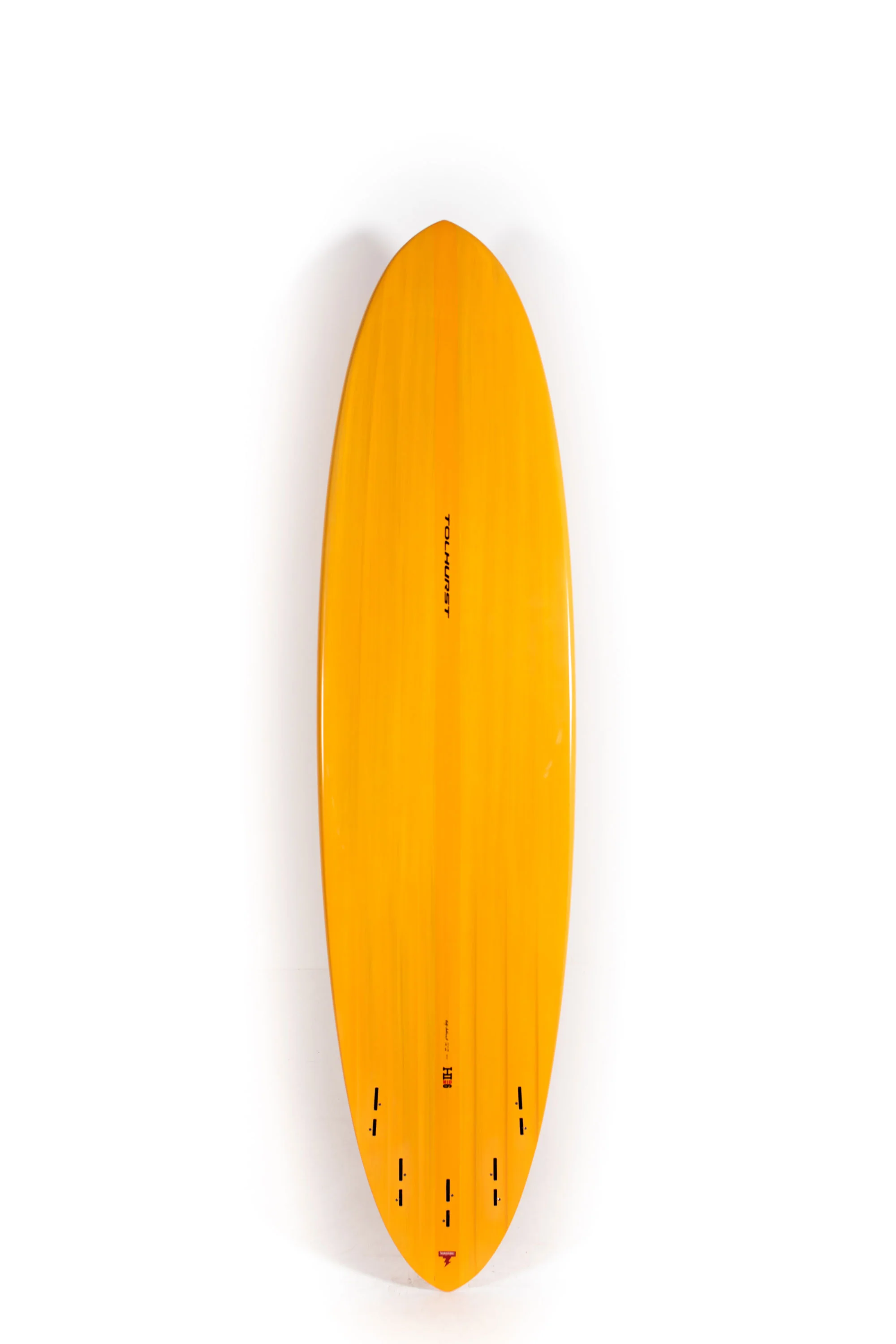 Harley Ingleby Surfboards - Mid 6 - Orange - Thunderbolt Red - 7'6" x 21 x 2 3/4 - 47.9L - Image 2