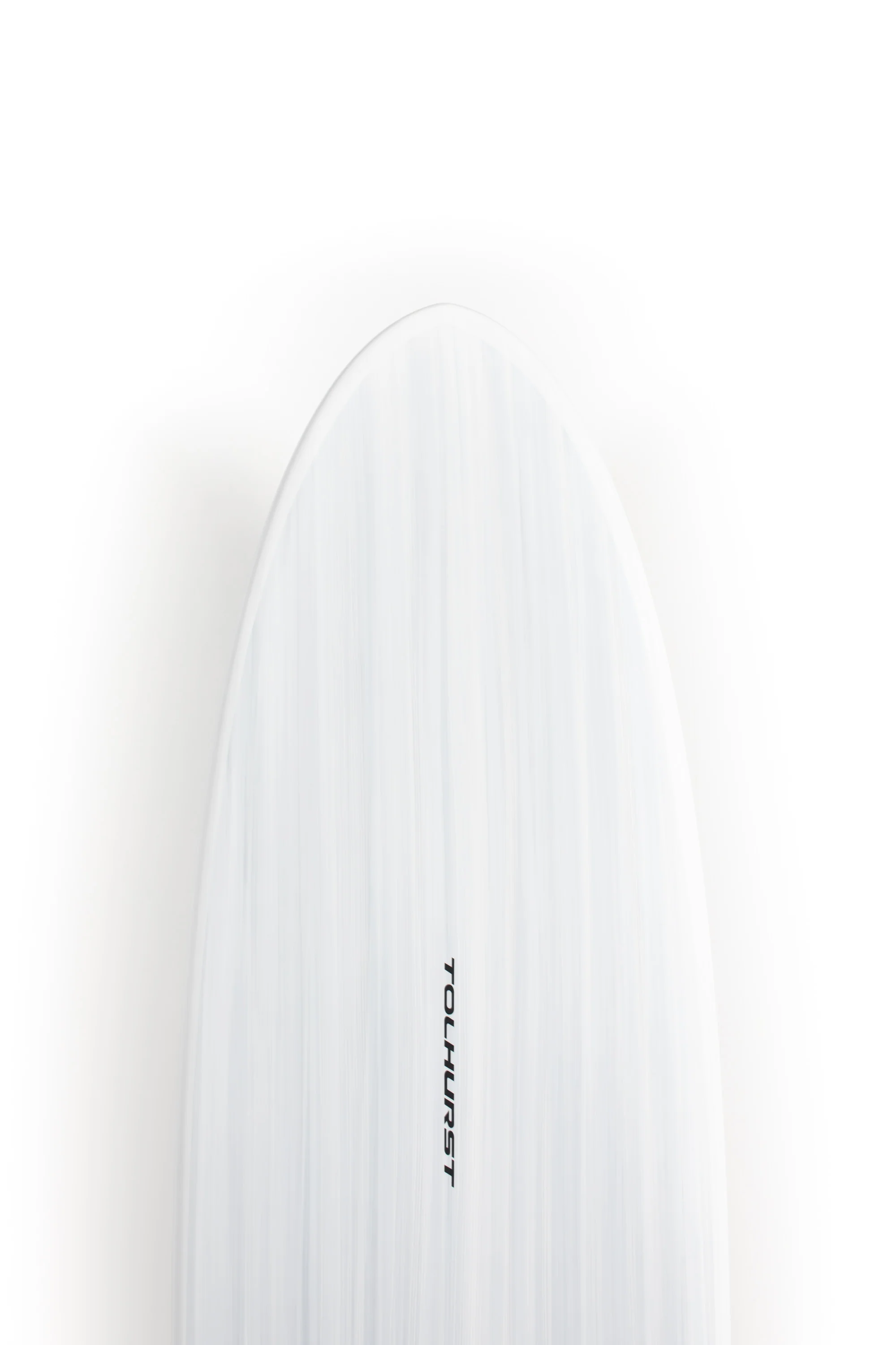 Harley Ingleby Surfboards - Moe Mini - Candy White - Thunderbolt Black - 6'10" x 21 1/2" x 2 3/4" - 45L - Image 3