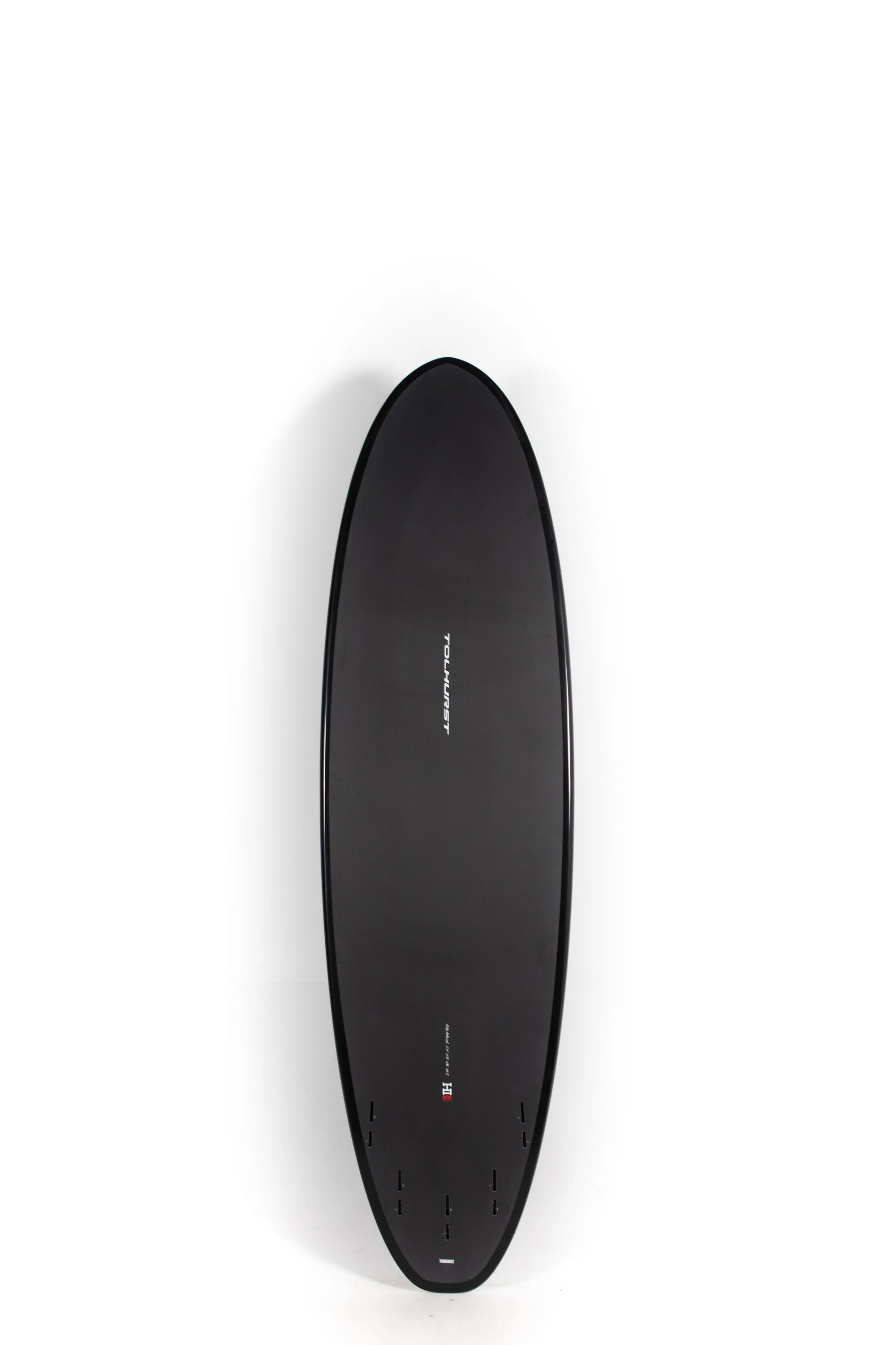 Harley Ingleby Surfboards - Moe Mini - Full Carbon - Thunderbolt Black - 6'10" x 21 1/2" x 2 3/4" - 45L - Image 2