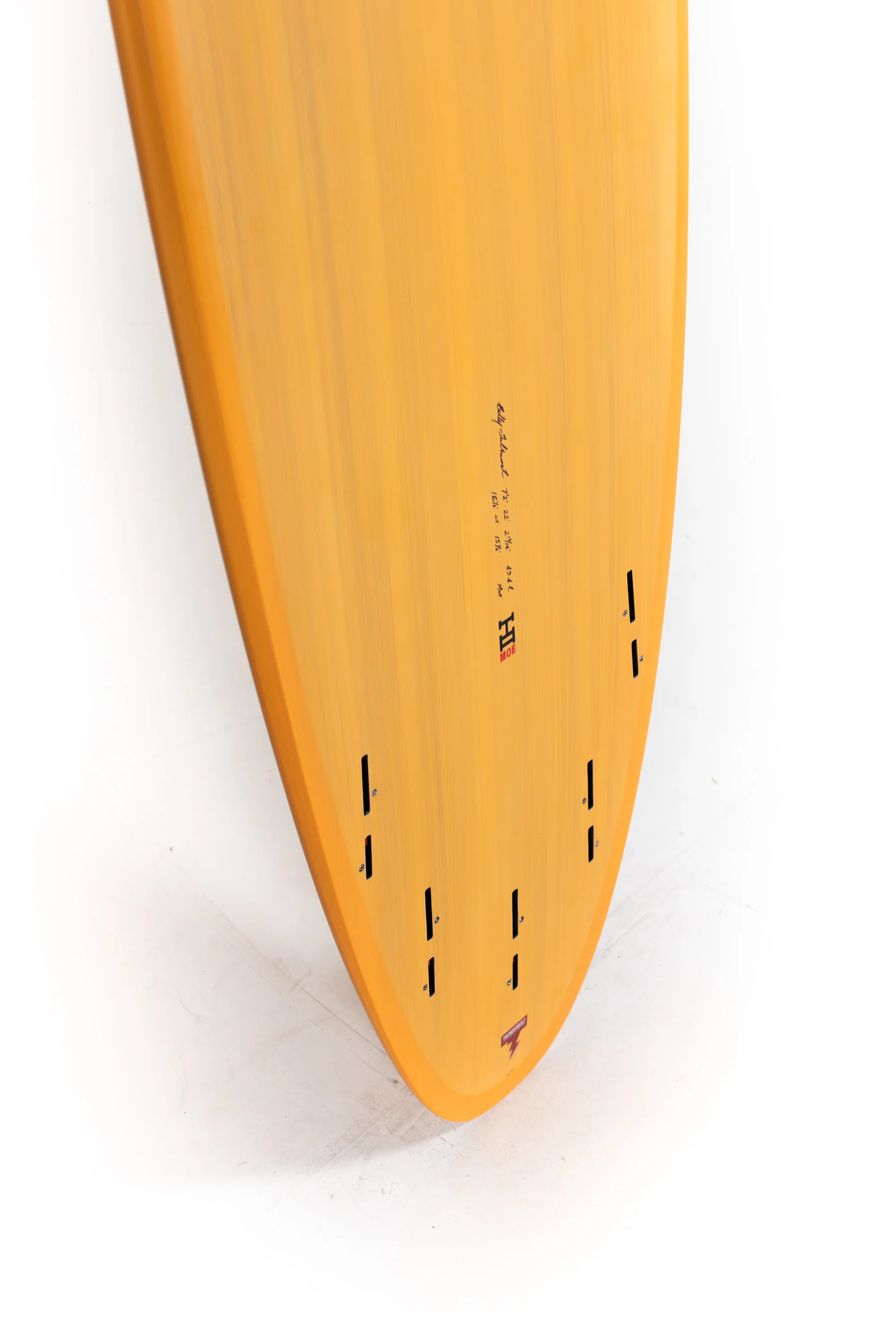 Harley Ingleby Surfboards - Moe - Orange - Thunderbolt Red - 7'2" x 22 x 2 13/16 - 49.4L - Image 3