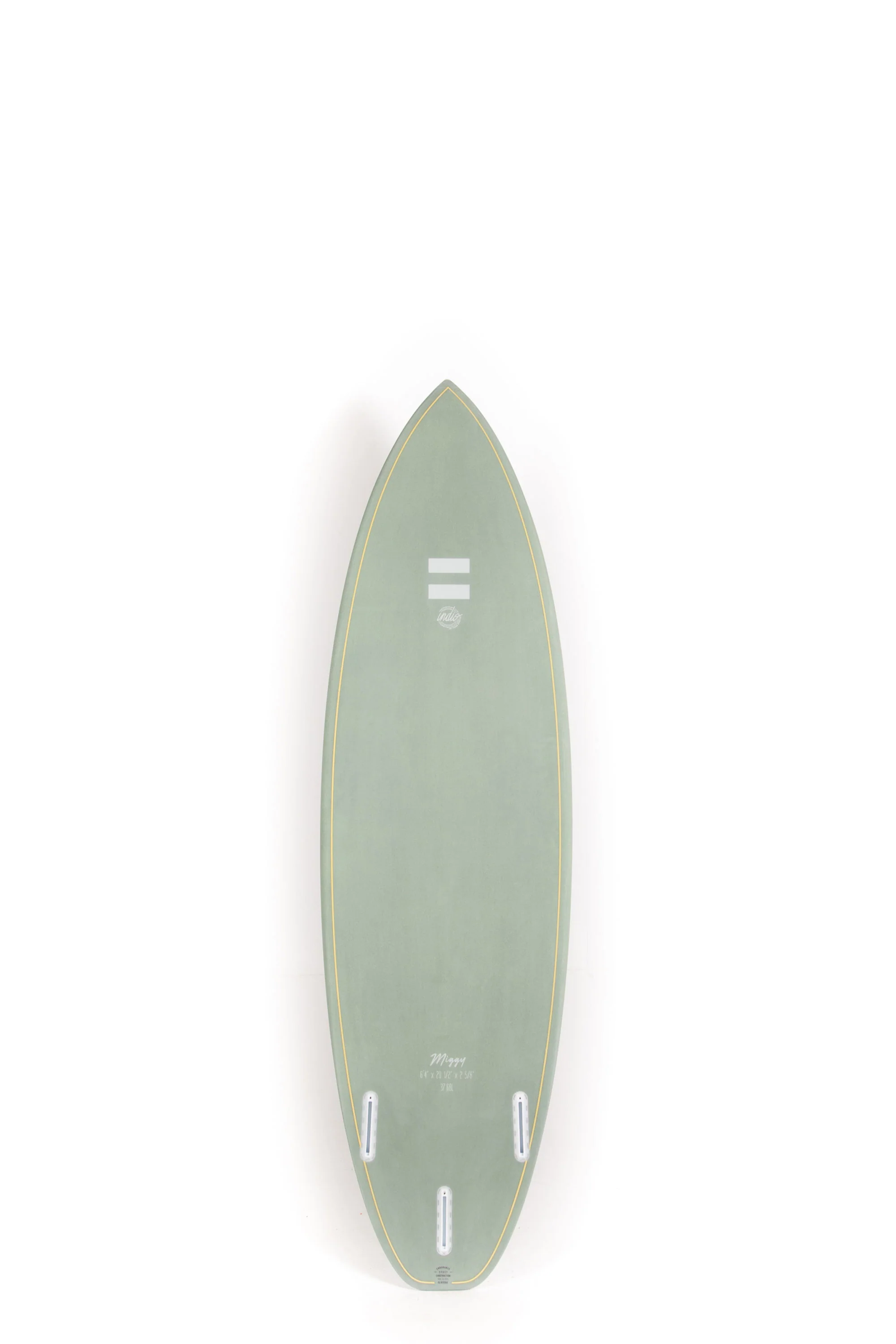 Indio Endurance - MIGGY Aqua Cement 6'4" x 20 1/2 x 2 5/8 - 37,96L - Image 2