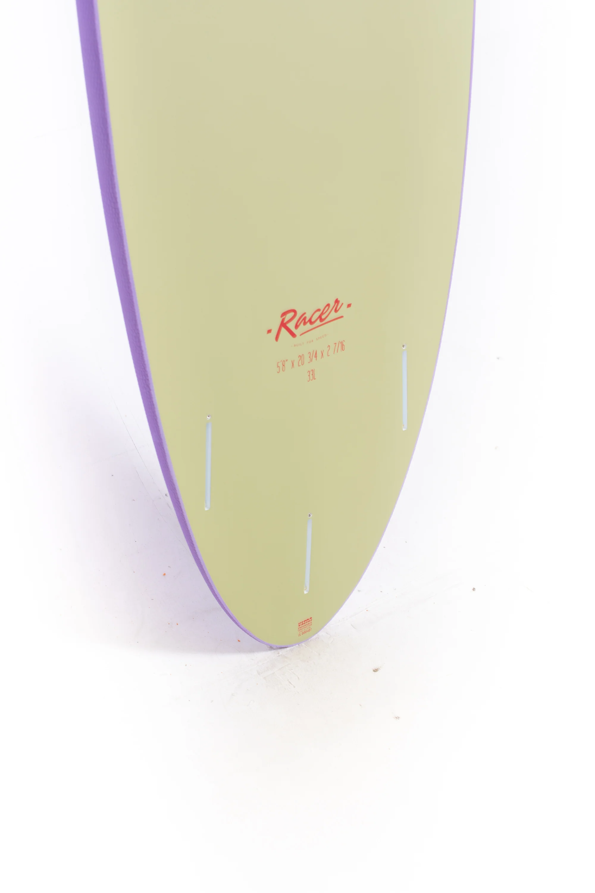 Indio Softboards - RACER ULTRA Purple - 5'8" x 20 3/4" x 2 7/16 - 33L - Image 10