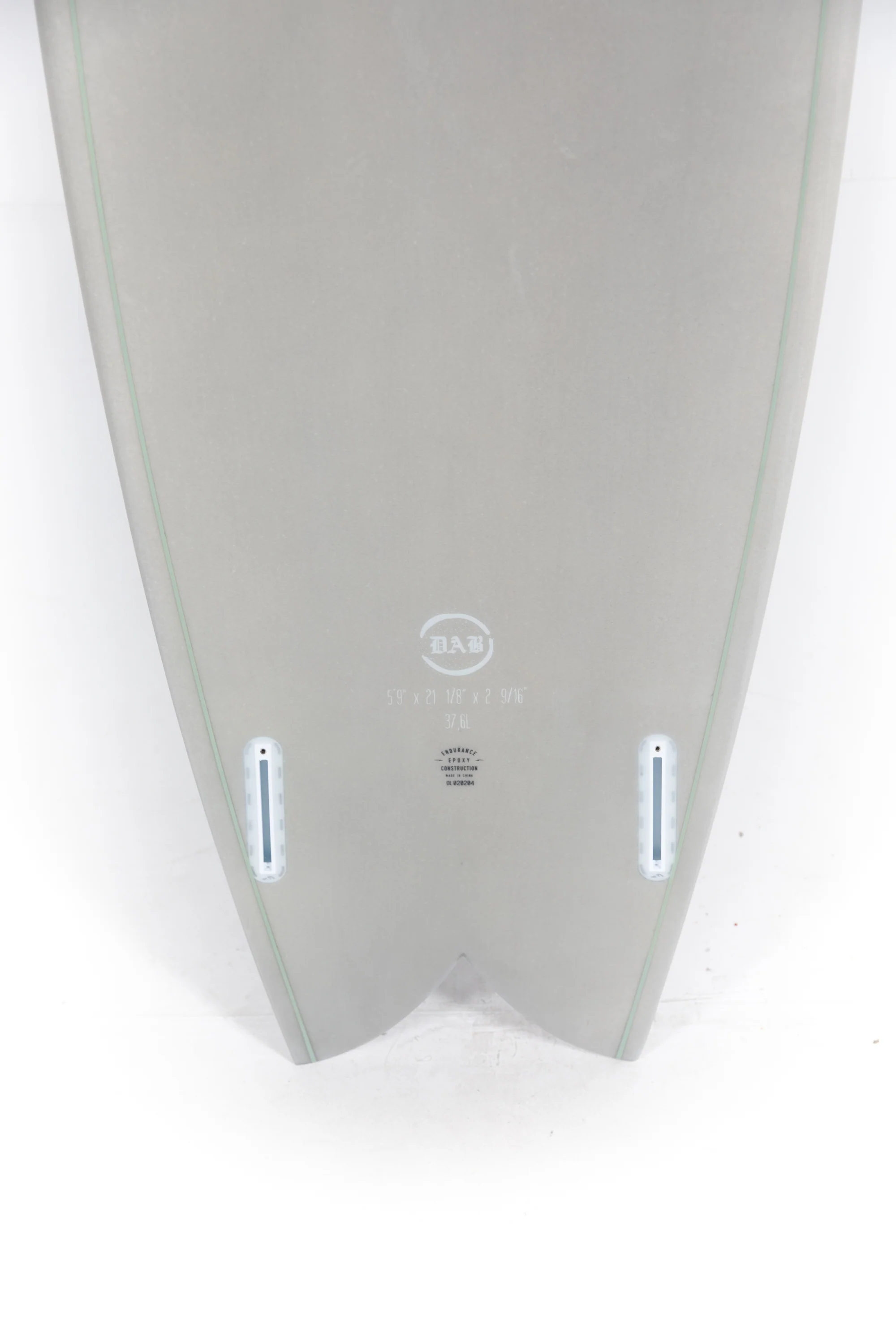 PRE ORDER | Indio Surfboard - DAB Gray - 5'9" x 21 1/8 x 2 9/16 x 37.60L - Image 8