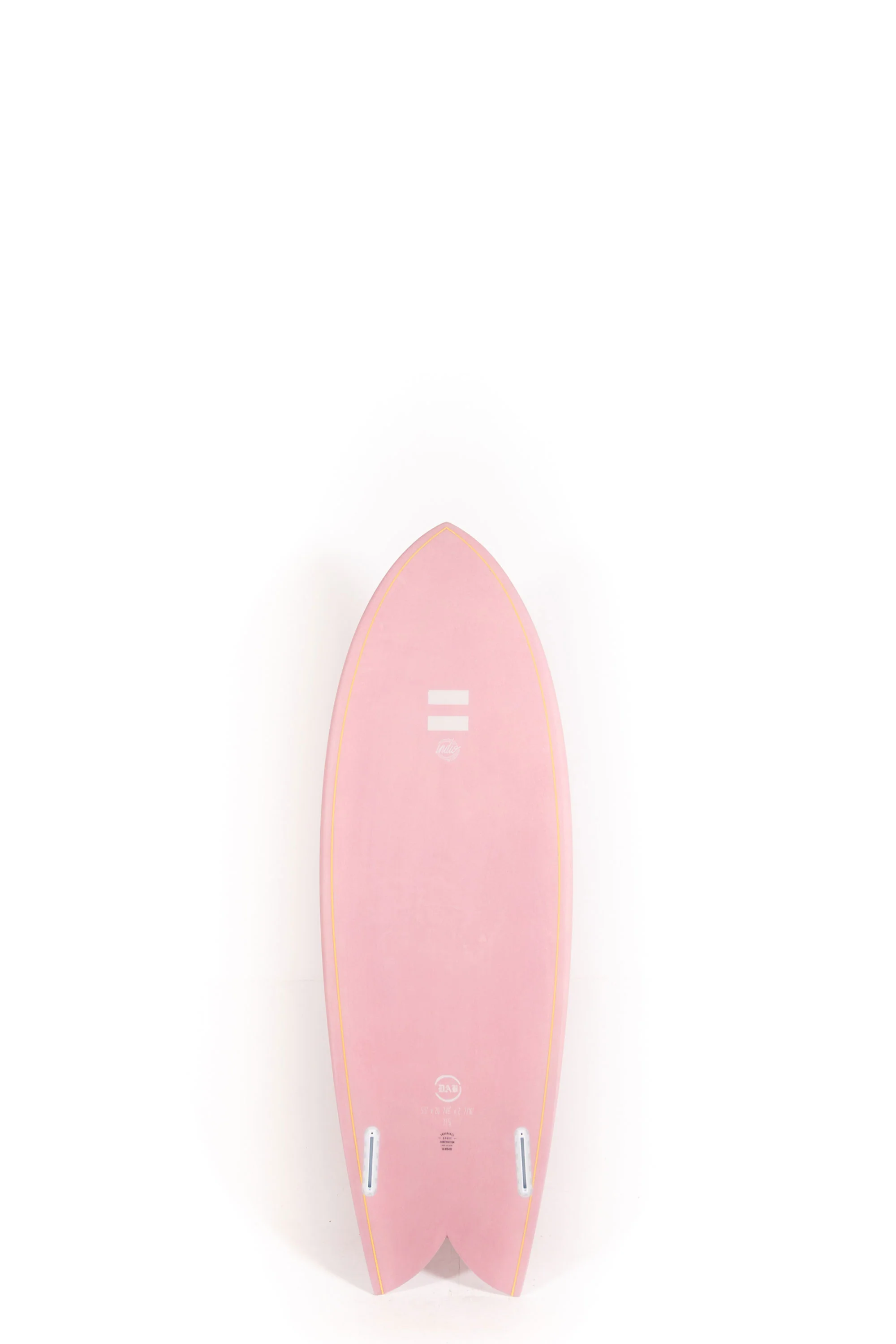 Indio Surfboard - DAB Pink - 5’5" x 20 7/8 x 2 7/16 x 33.50L - Image 2
