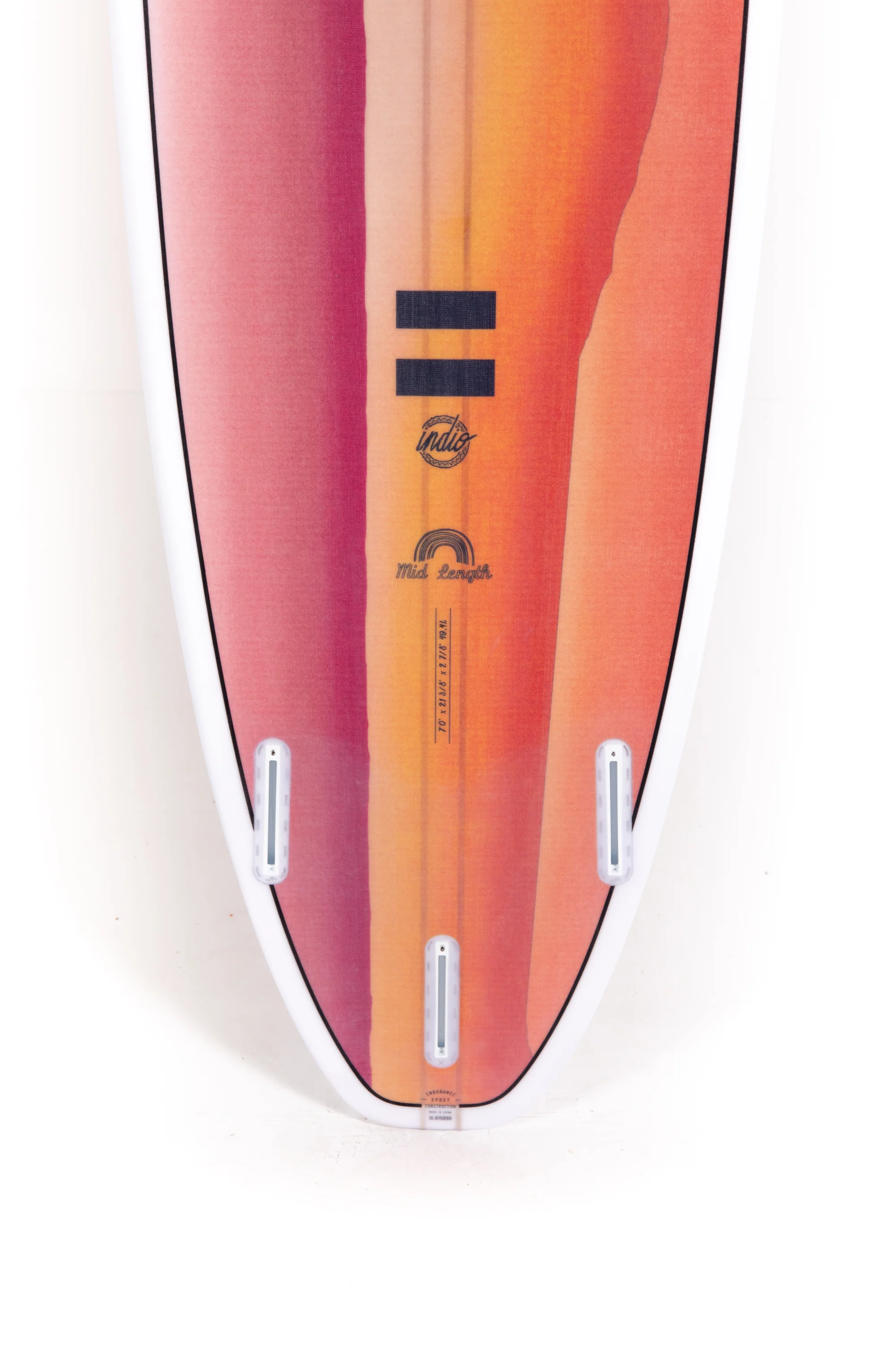 Indio Surfboards - MID LENGTH India Gold - 7'0" x 21 3/8 x 2 7/8 - 49,40L - Image 8