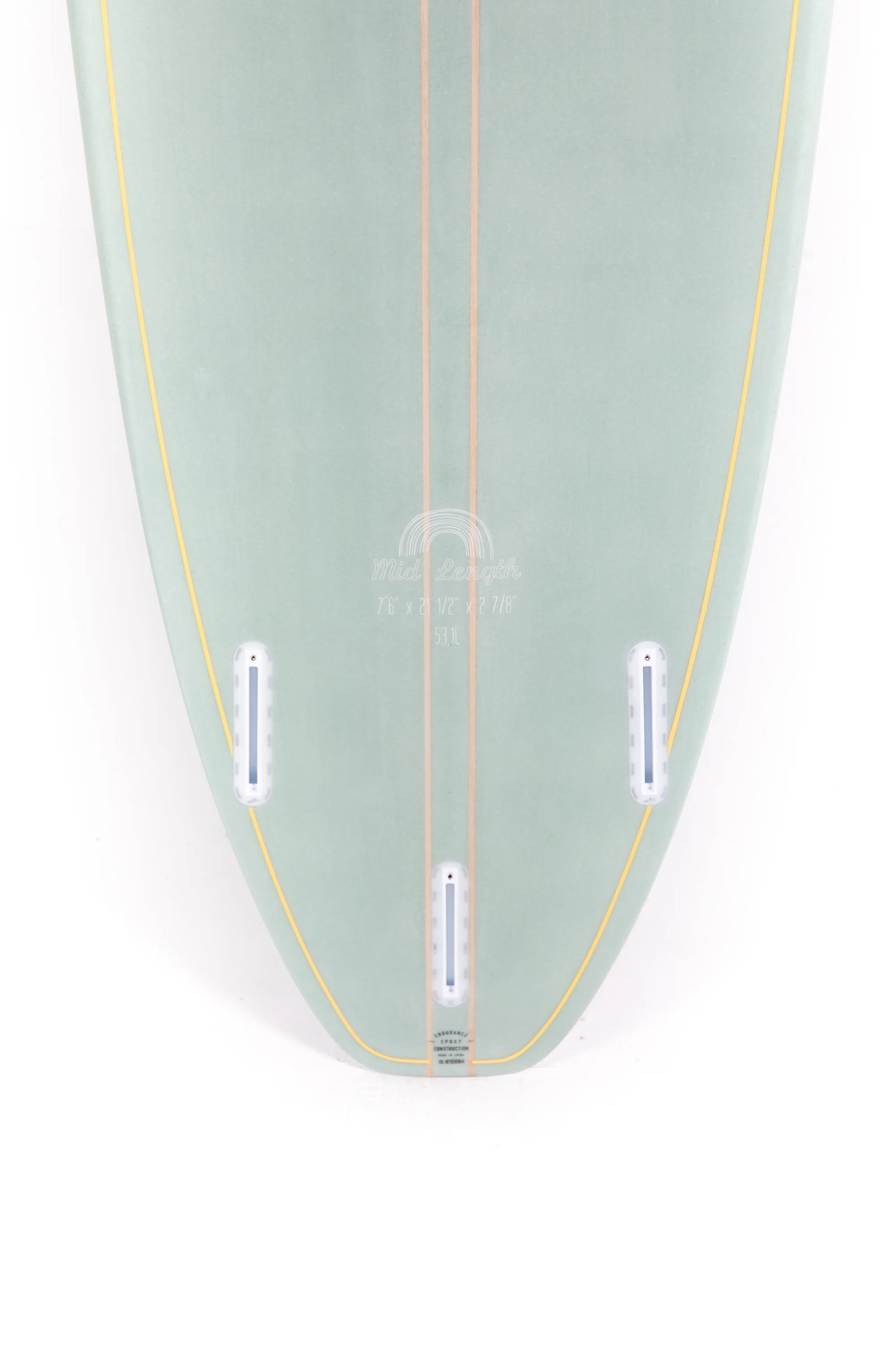 Indio Surfboards - MID LENGTH Mint - 7'6" x 21 1/2 x 2 7/8 - 53,10L - Image 8