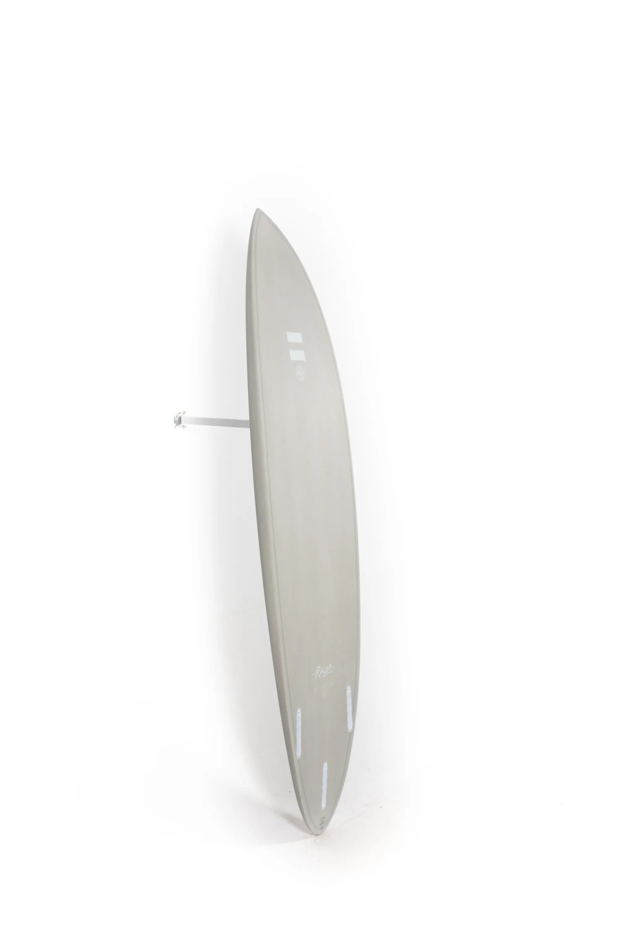 Indio Surfboards - RACER Grey - 6'4" x 21 1/4 x 2 11/16 - 42L - Image 9