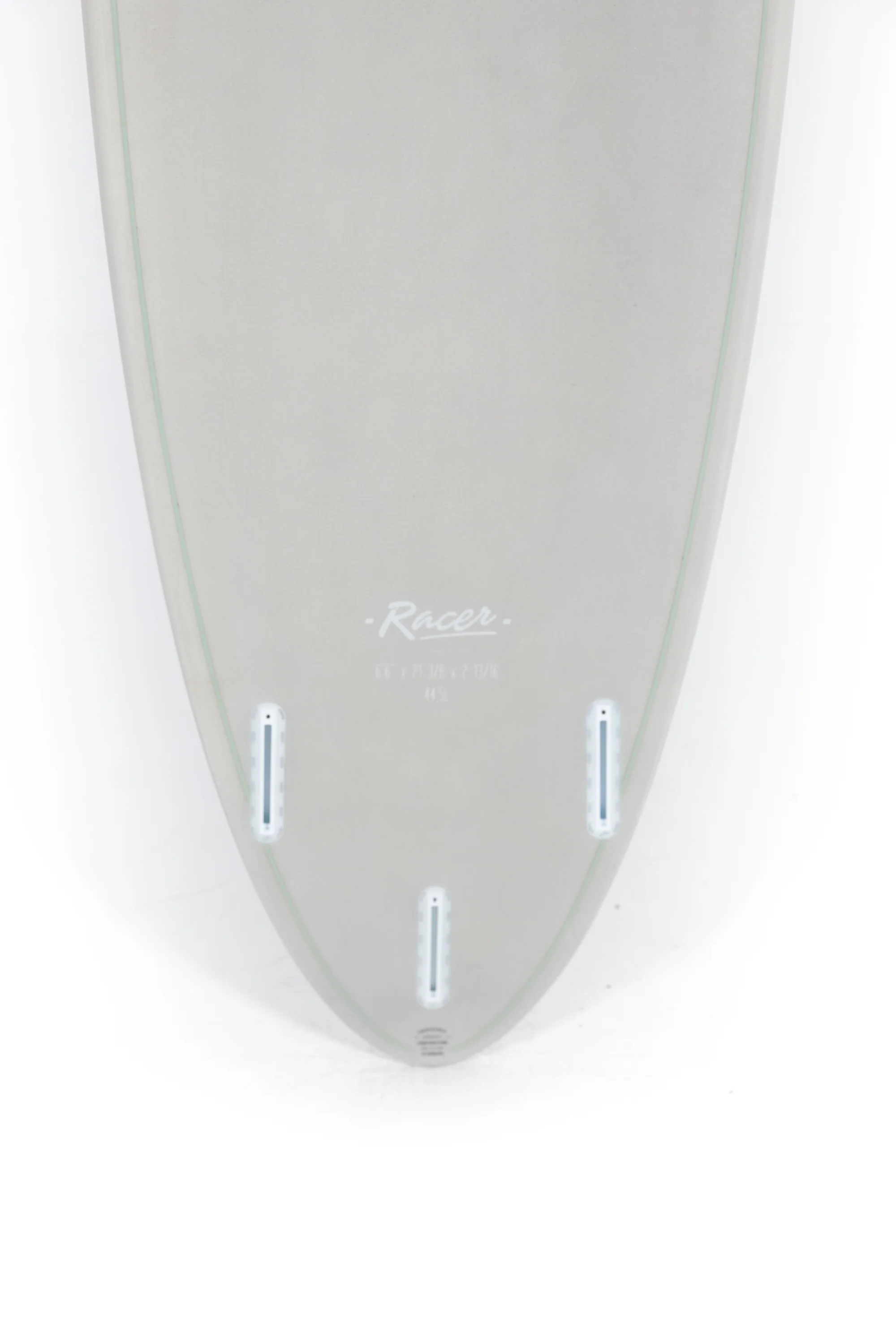 Indio Surfboards - RACER Grey - 6'6" x 21 3/8 x 2 13/16 - 44.5L - Image 8