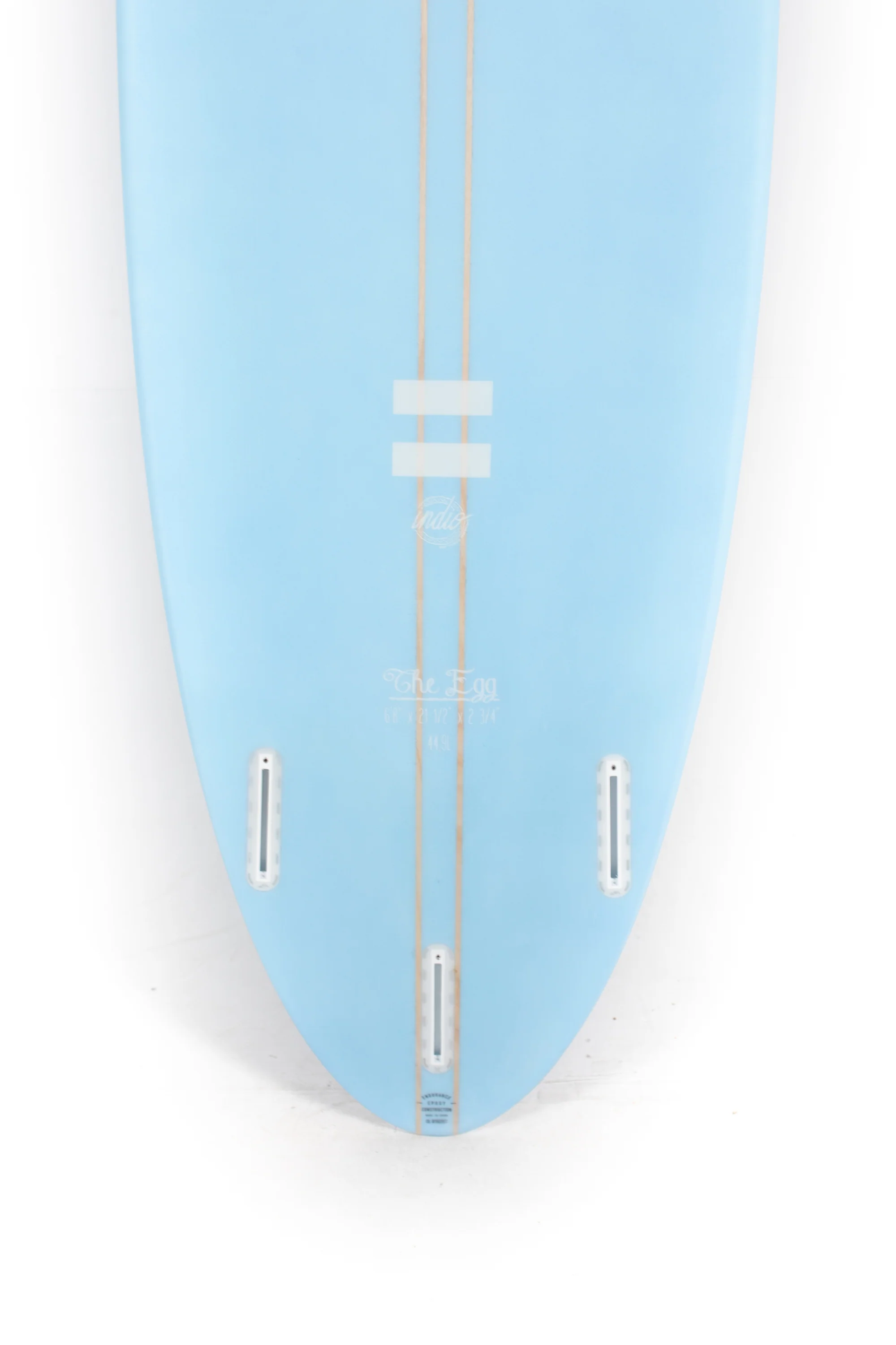 Indio Surfboards - THE EGG New Stripes - 6'8" x 21" 1/2 x 2 3/4 - 44,90L - Image 7