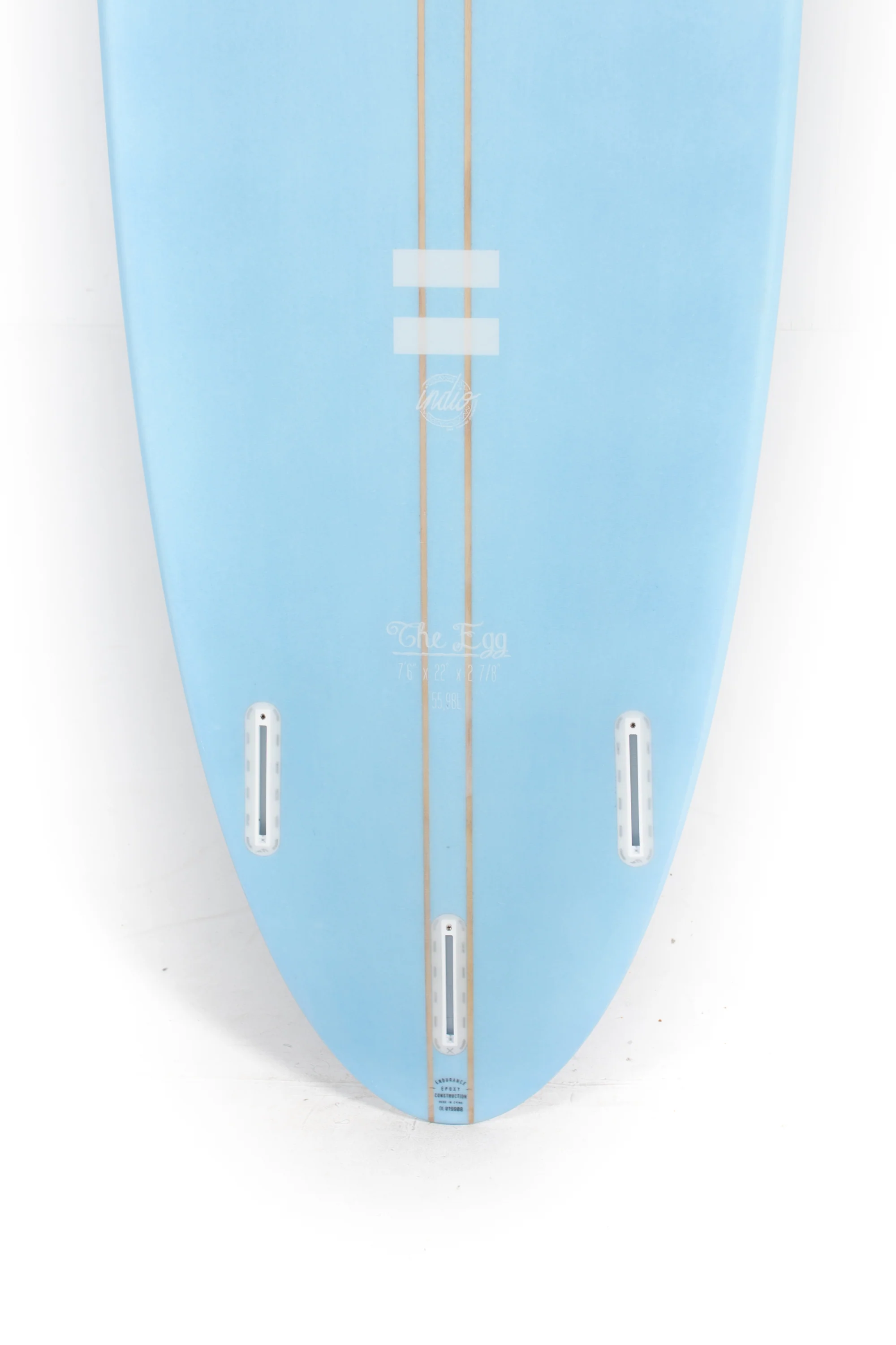 Indio Surfboards - THE EGG New Stripes - 7'6" x 22" x 2 7/8 - 55,98L - Image 8