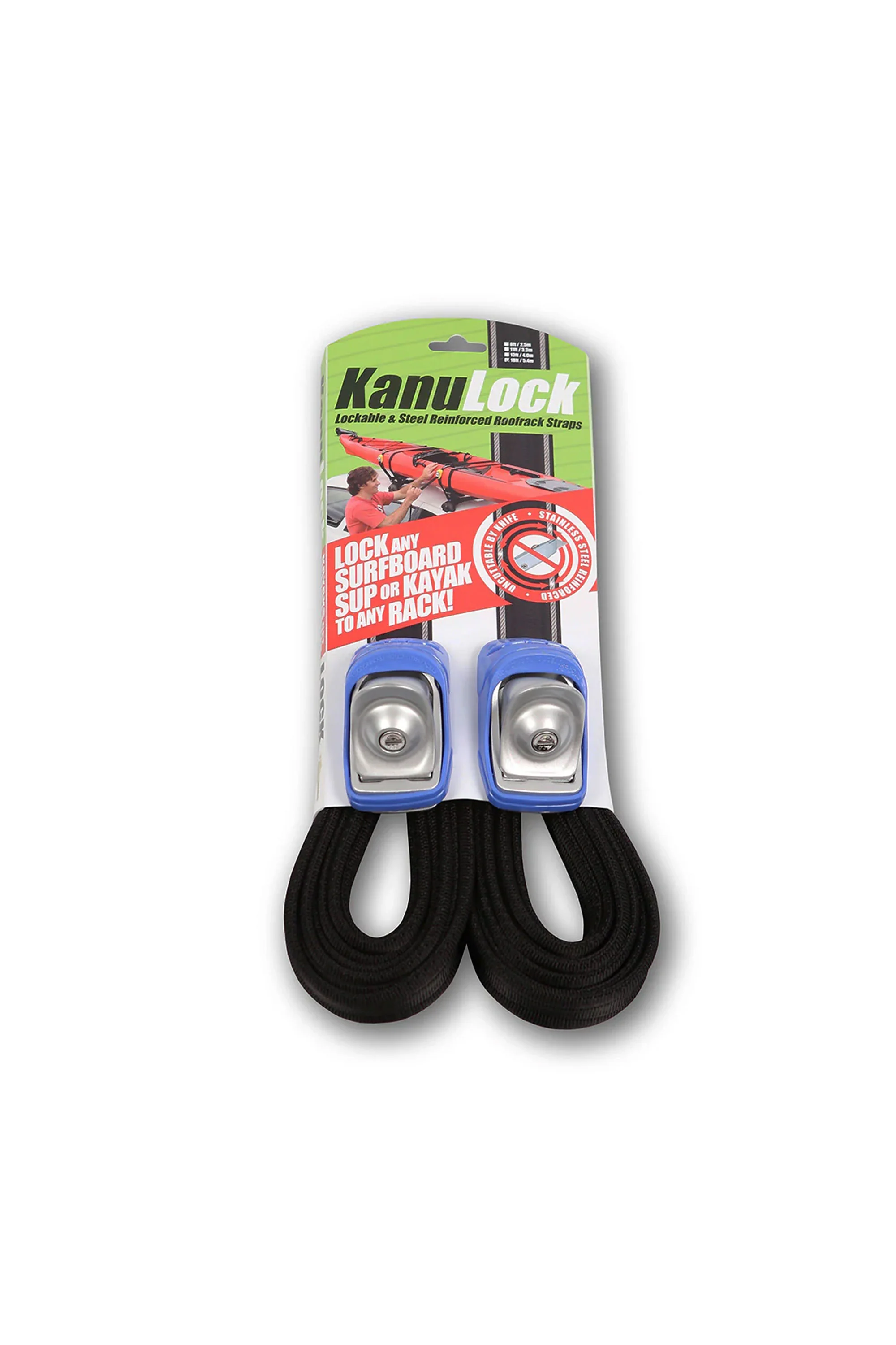 KANULOCK - 5.4M/18 FT KANULOCK TIEDOWN SET