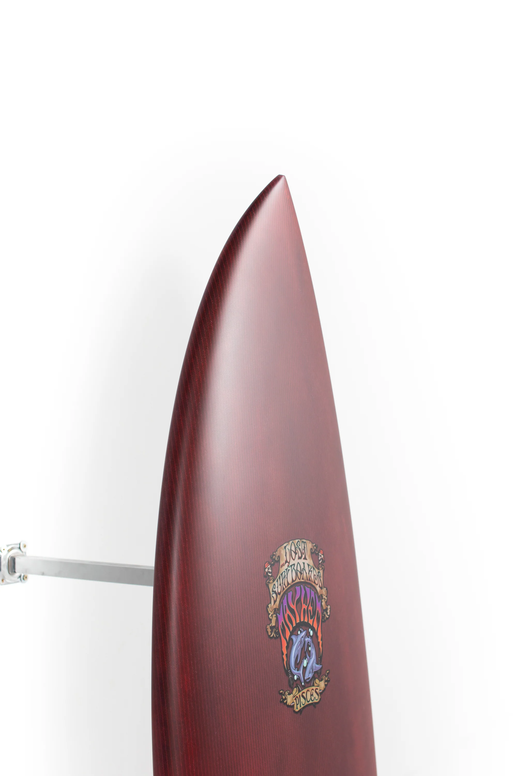 Lost Surfboards - PISCES by Matt Biolos - BLACK SHEEP - FCS II - RED - 5'10" x 21 x 2.55 - 35.5L - BS119073 - Image 6