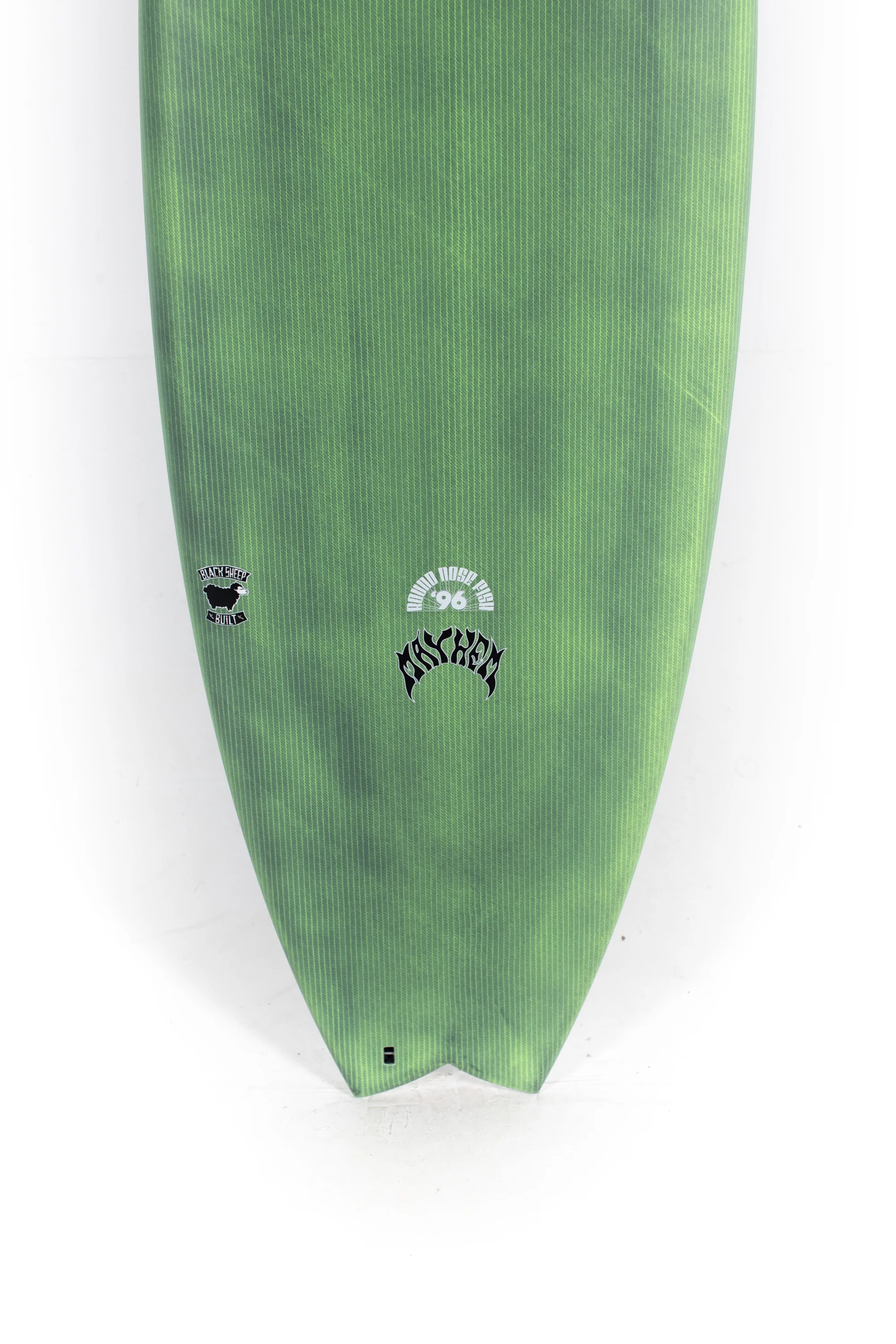 Lost Surfboards - RNF '96 by Matt Biolos - BLACK SHEEP - FCSII - GREEN - 5'7" x 20" x 2.44 - 31L - BS119017 - Image 4