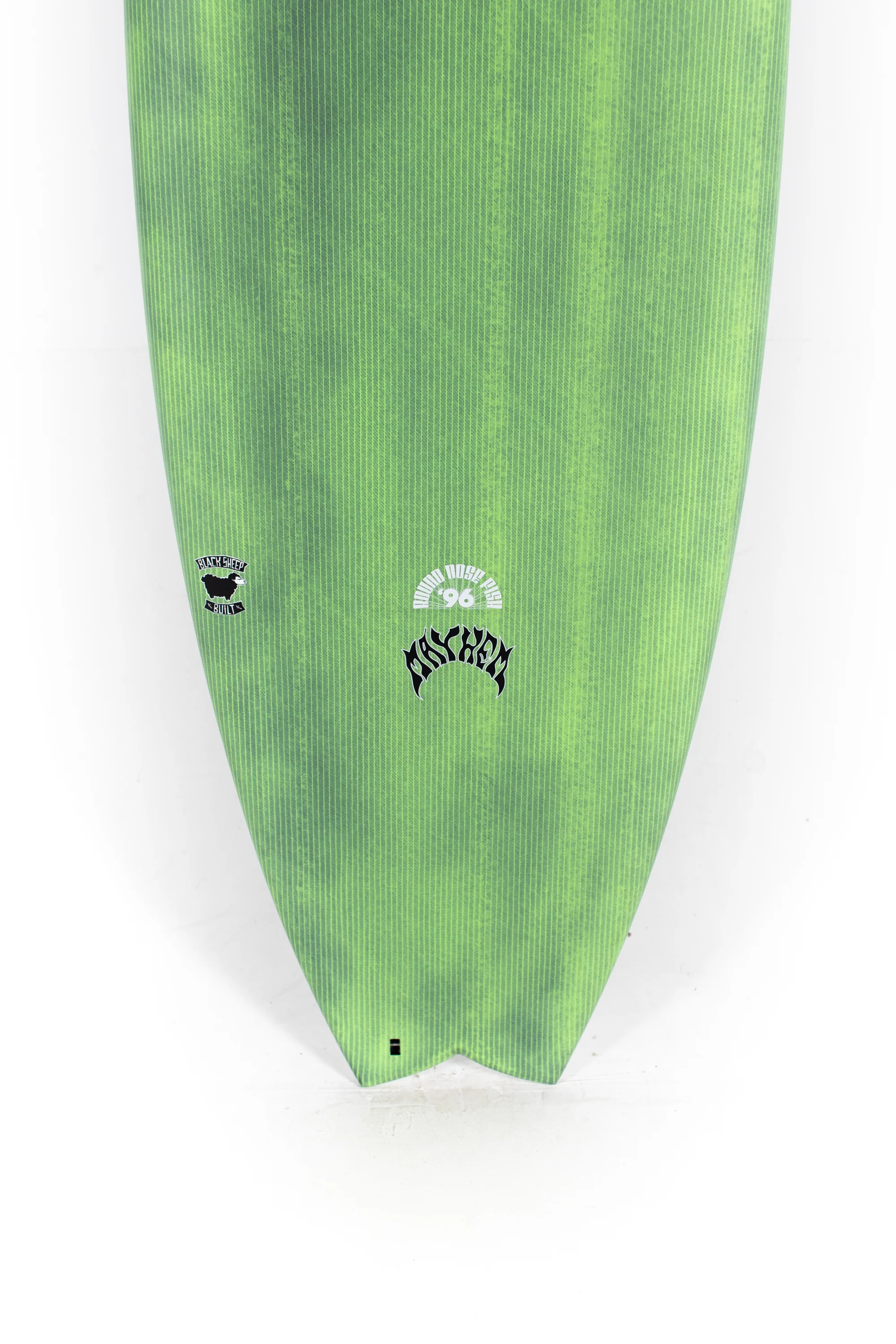 Lost Surfboards - RNF '96 by Matt Biolos - BLACK SHEEP - FUTURES - GREEN - 5'11" x 21" x 2.6 - 36.5L - BS119059 - Image 4