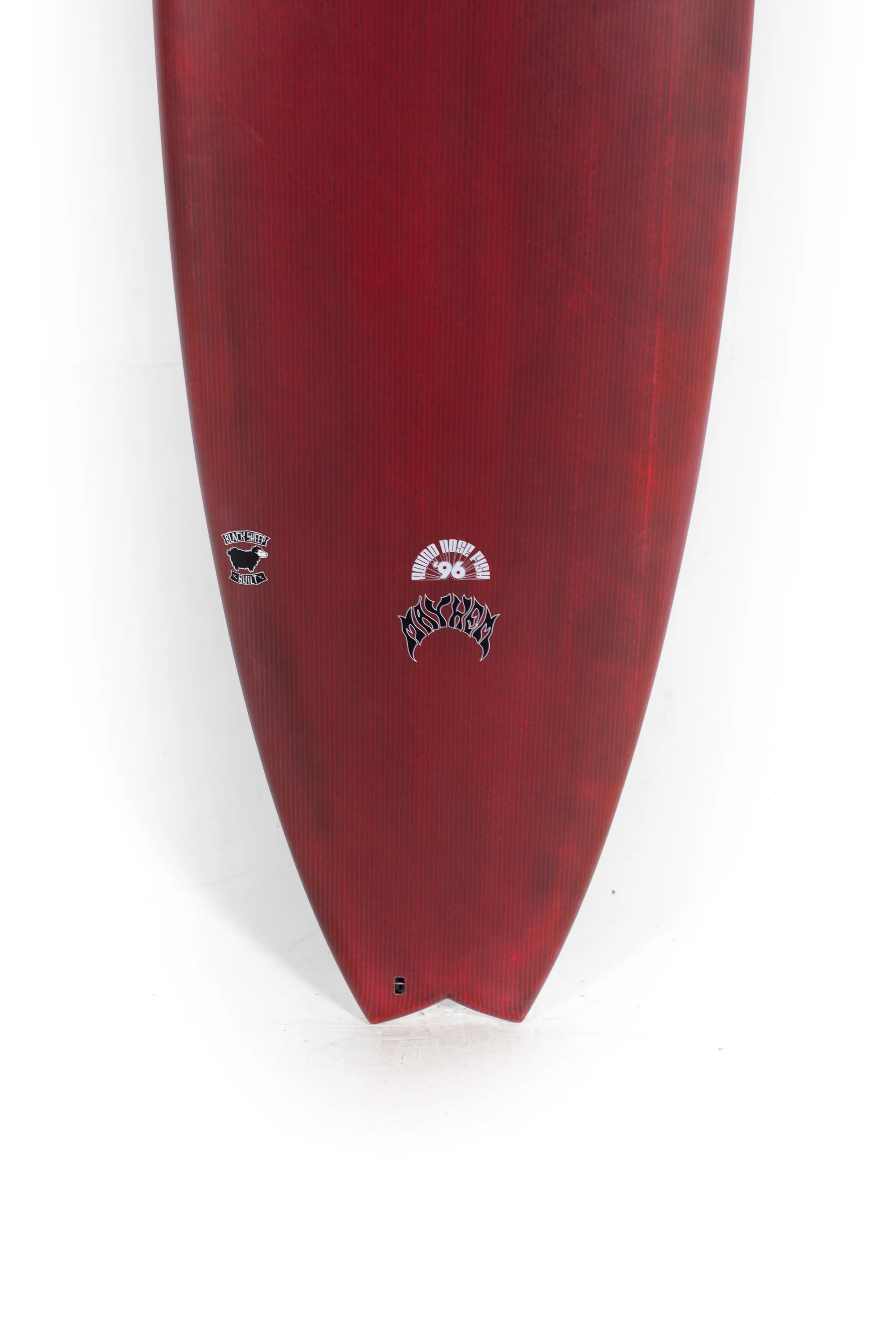 Lost Surfboards - RNF '96 KING FISH by Matt Biolos - BLACK SHEEP - FCS II - RED - 7'0" x 21.5" x 2.8 - 47.5L - BS118974 - Image 4