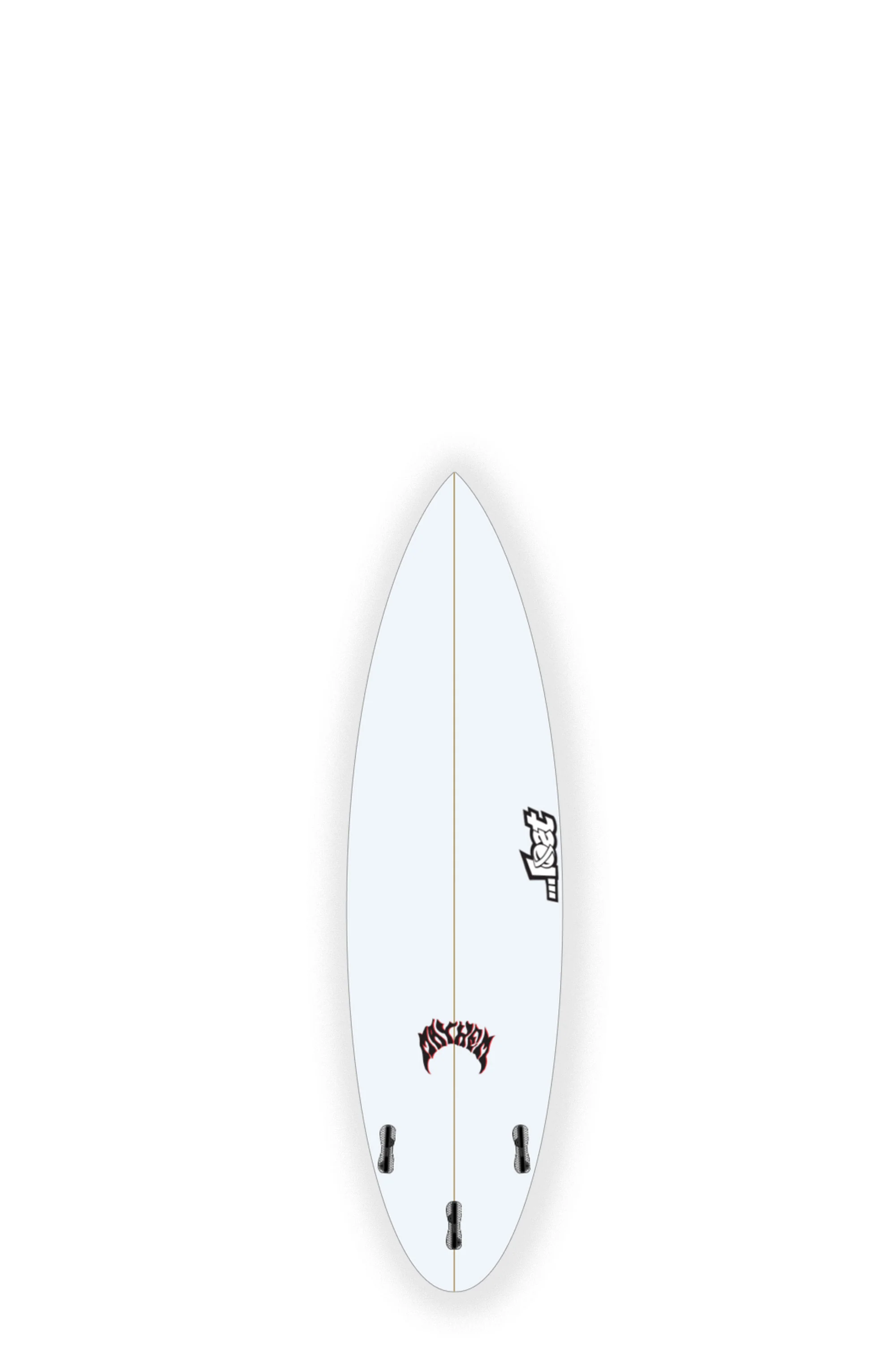 Lost Surfboards - F1 by Matt Biolos - FCS II - RED - BRO - 5'8" x 18.75" x 2.42" - 27.25L - Image 2