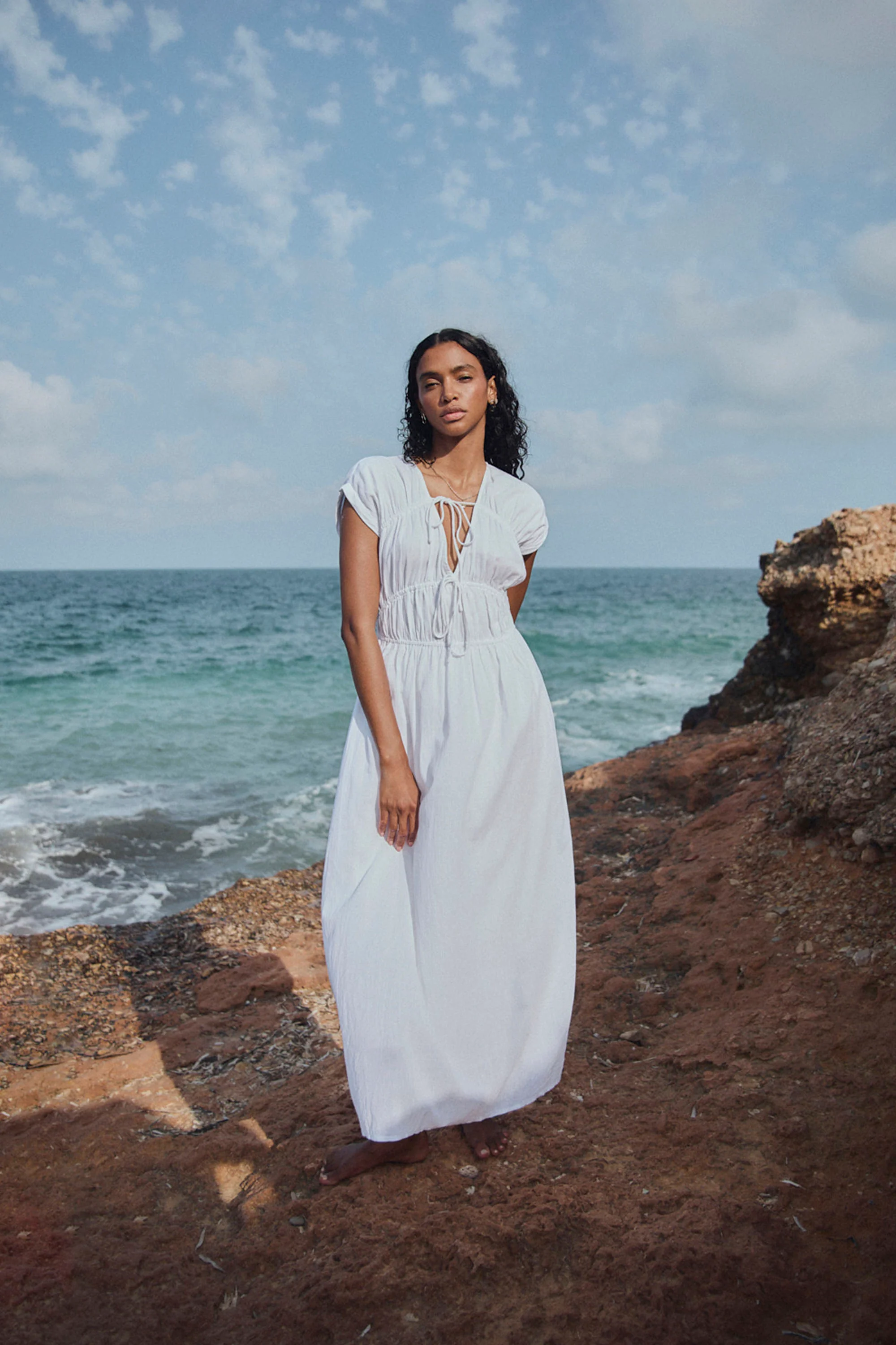 MUS & BOMBON - GRETA DRESS - BLANCO - Image 3