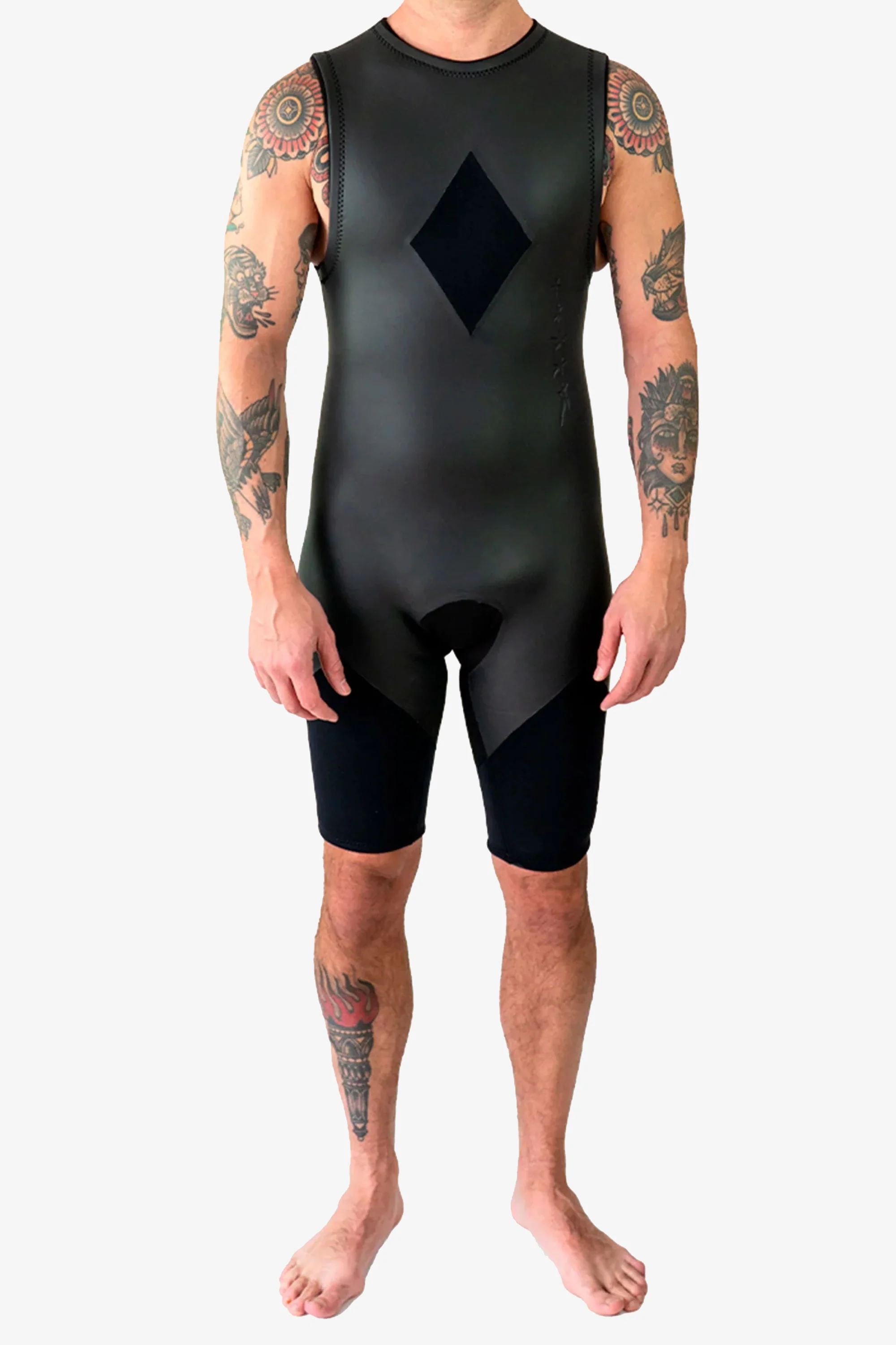 NARVAL - Narval x Spun Spirit - 2mm - Long John - BLACK - MAN