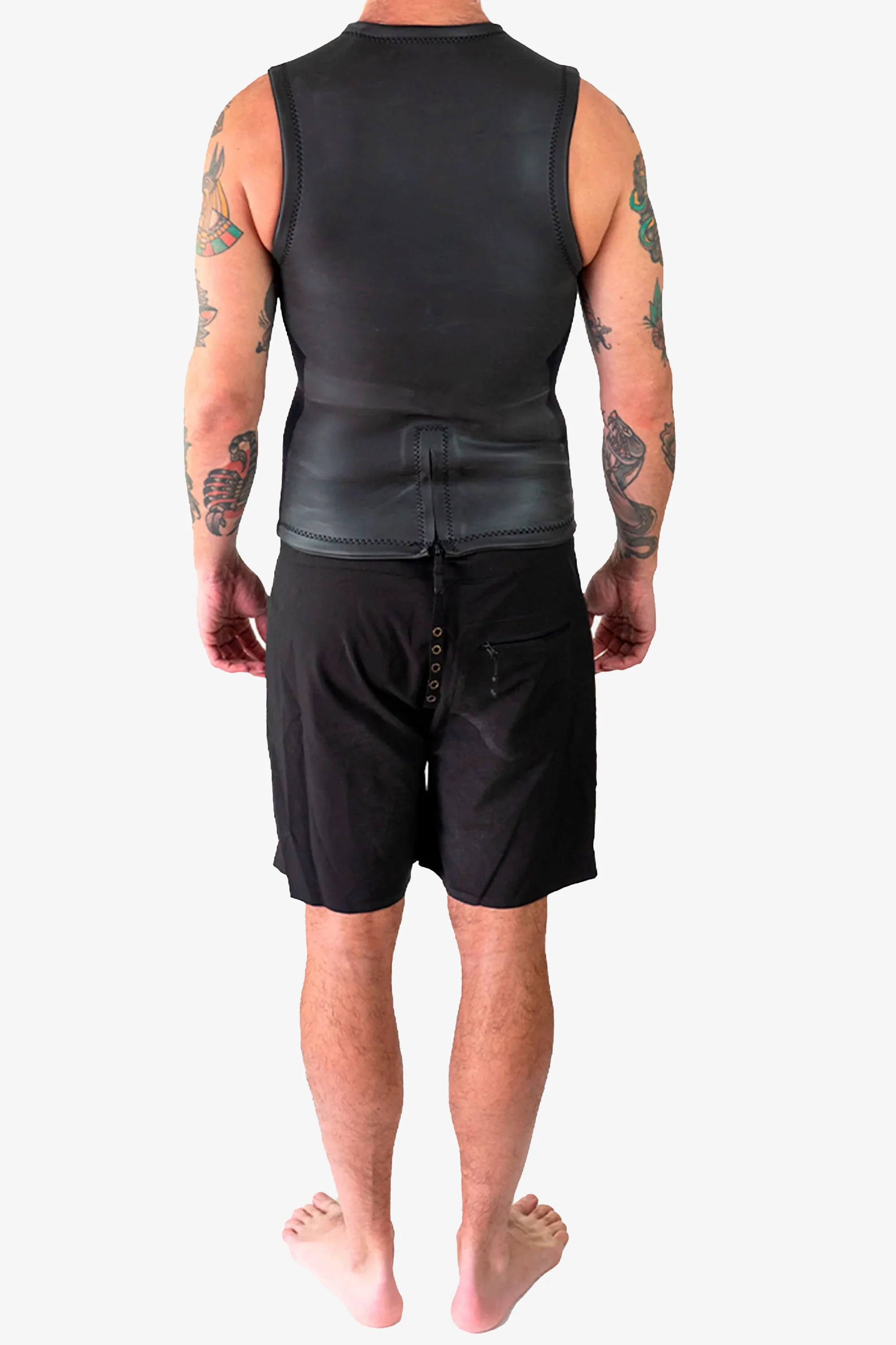 NARVAL - Narval x Spun Spirit - 2mm - Vest - BLACK - MAN - Image 2