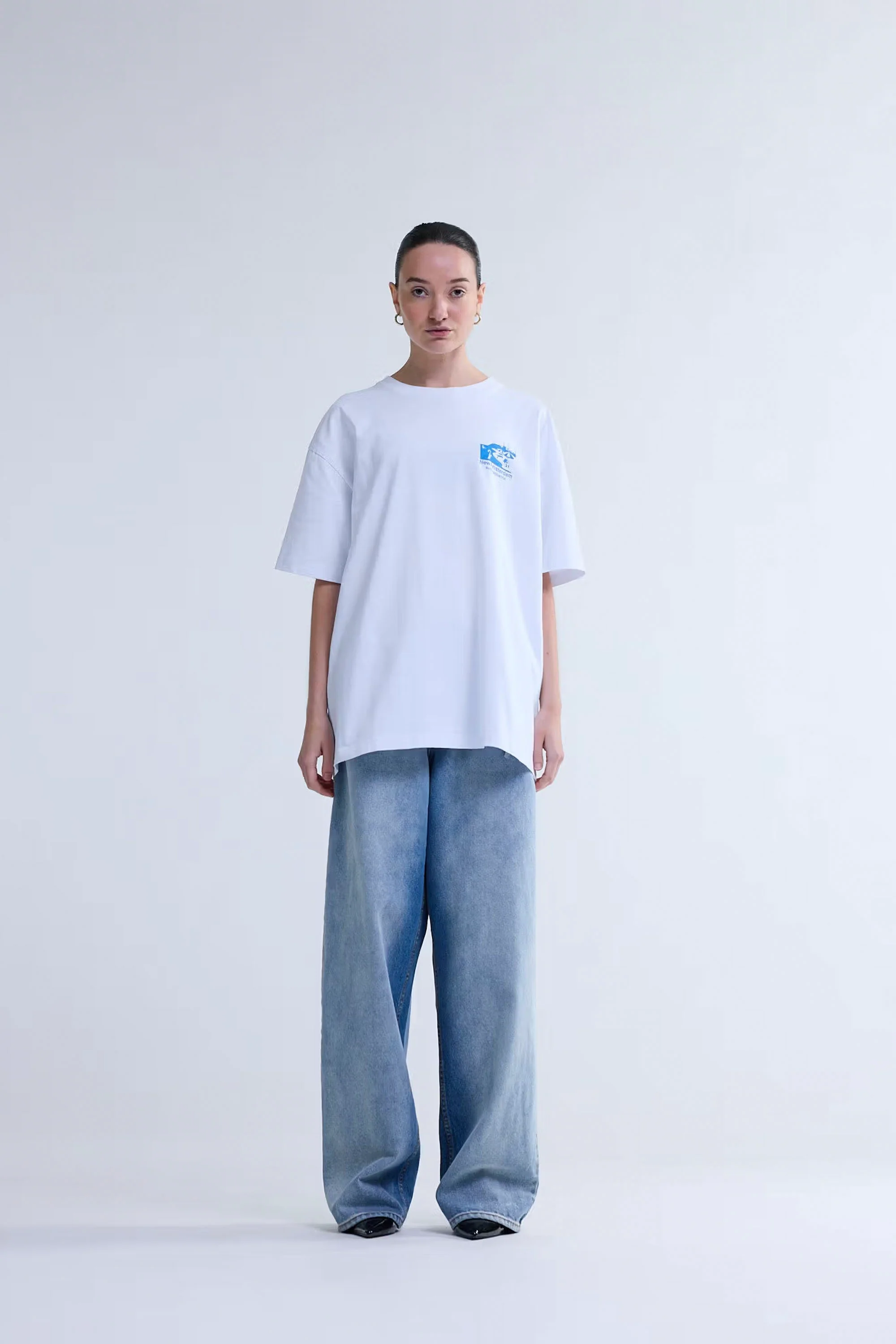 NEW AMSTERDAM SURF ASSOCIATION - BEACH SIGN TEE - Image 4