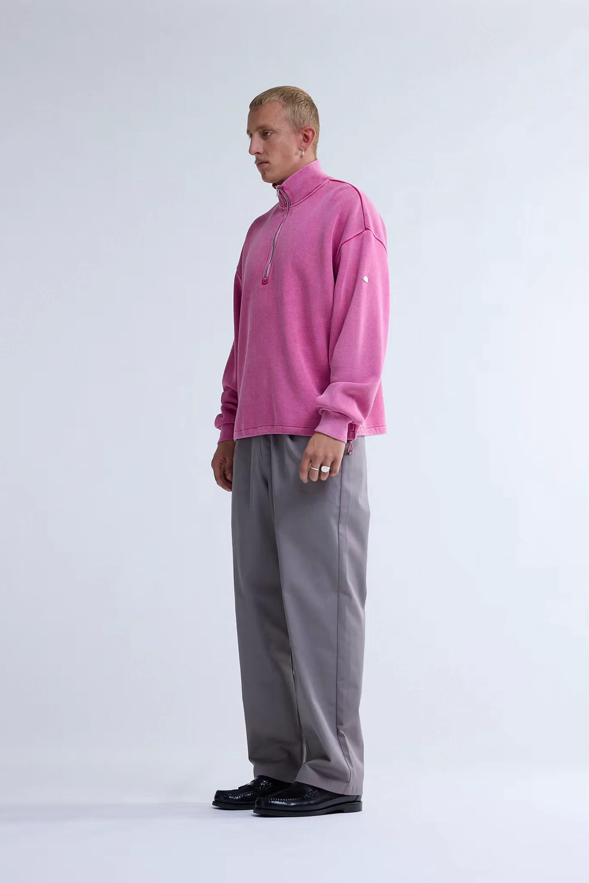 NEW AMSTERDAM SURF ASSOCIATION - PLATE HALF-ZIP SWEAT - Image 3
