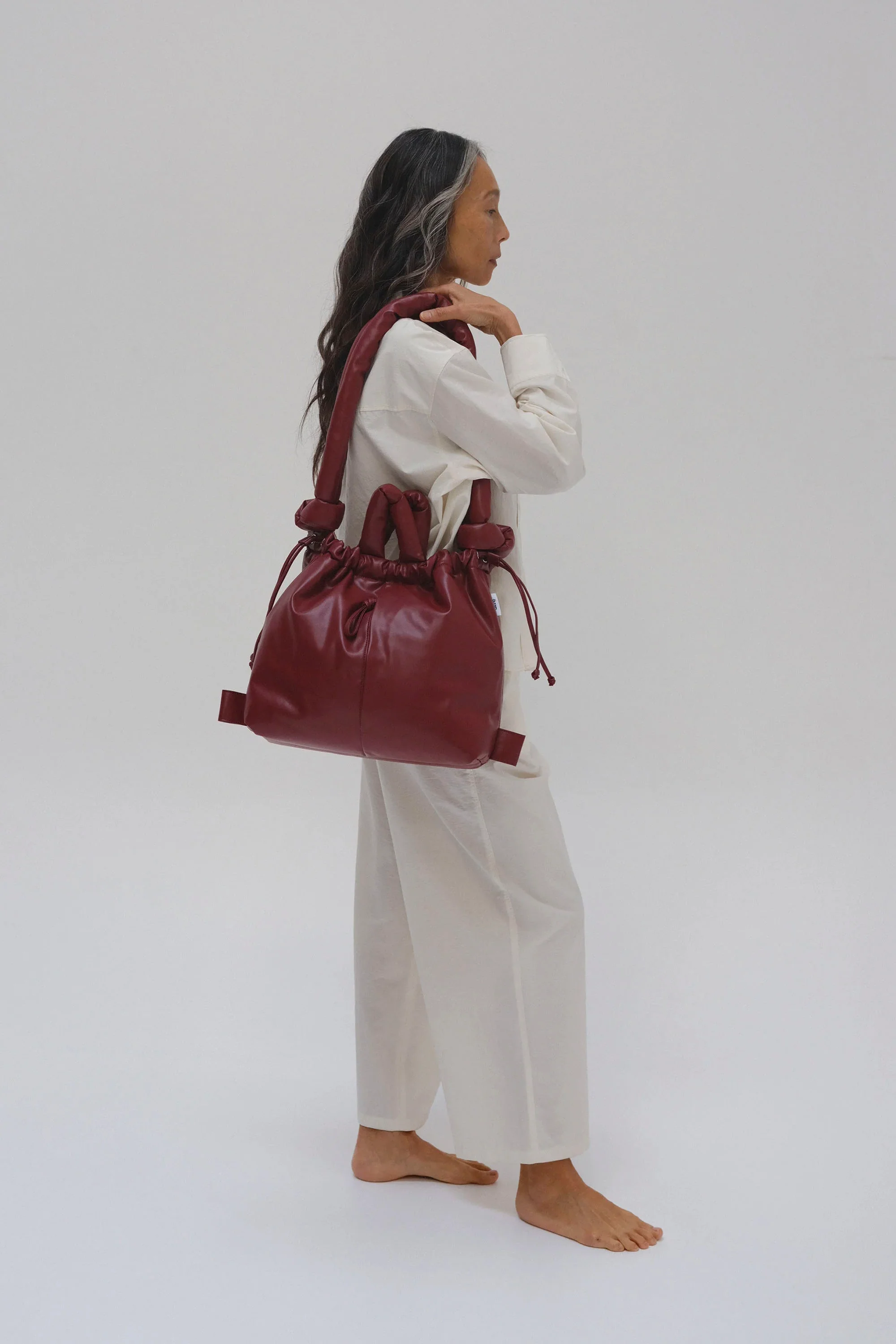 ÖLEND - ONA VEGAN LEATHER - CHERRY RED - Image 6