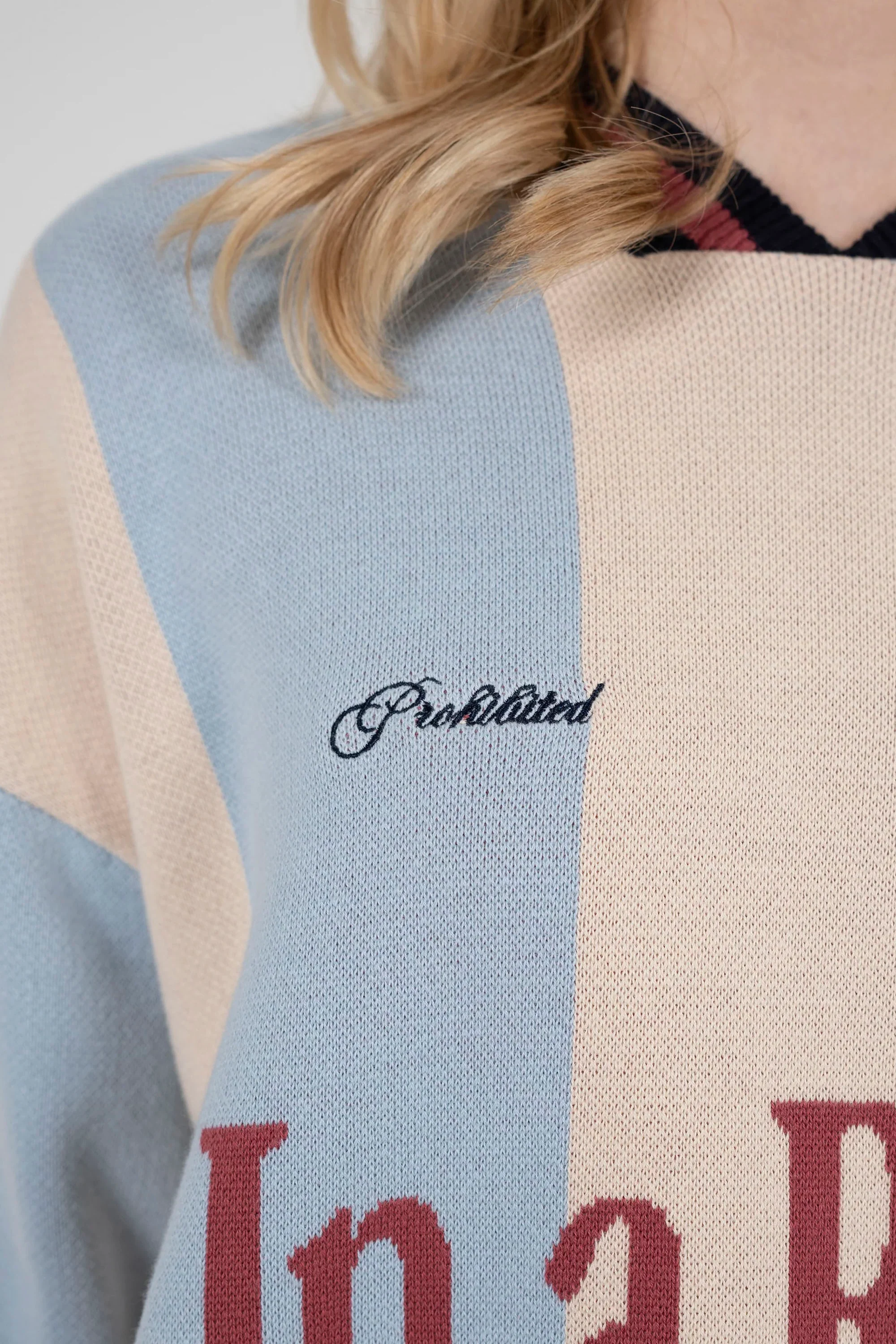 PROHIBITED - OVERDRIVE KNIT TRIKOT - BLUE - Image 4
