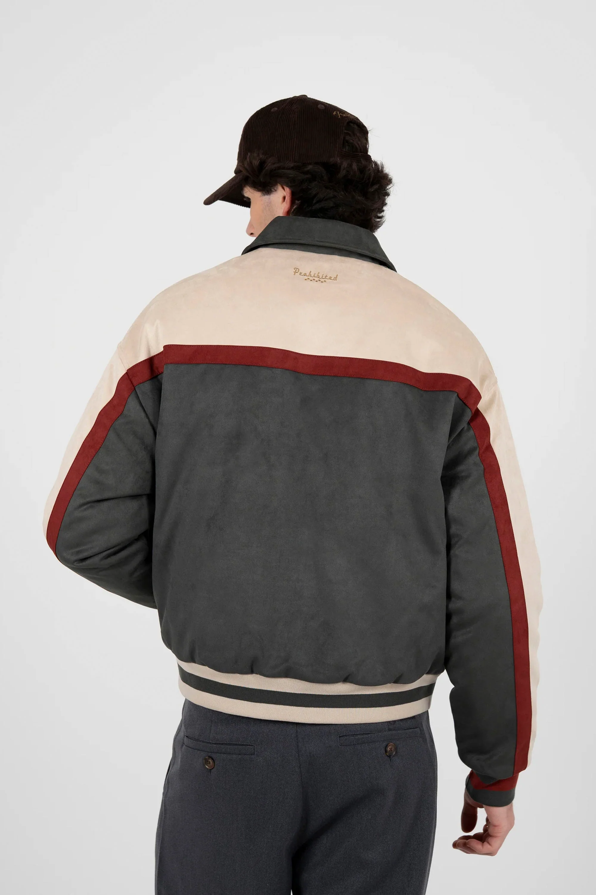 PROHIBITED - SUEDE CLUB JACKET - Image 3
