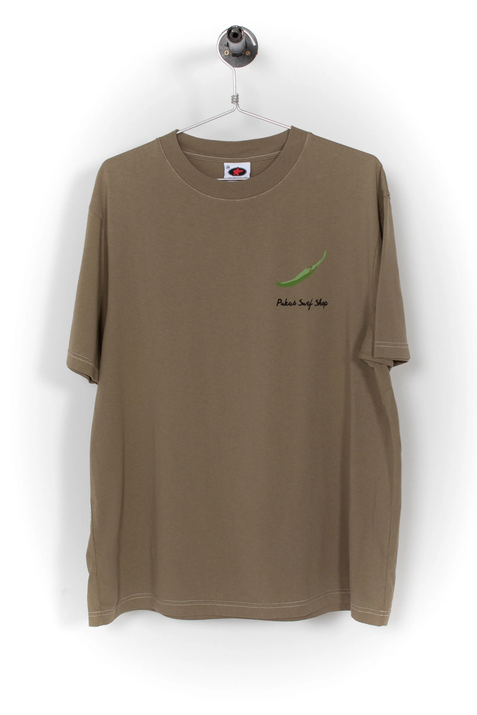PUKAS SURF SHOP - PIPARRA TEE - KAKI - Image 2