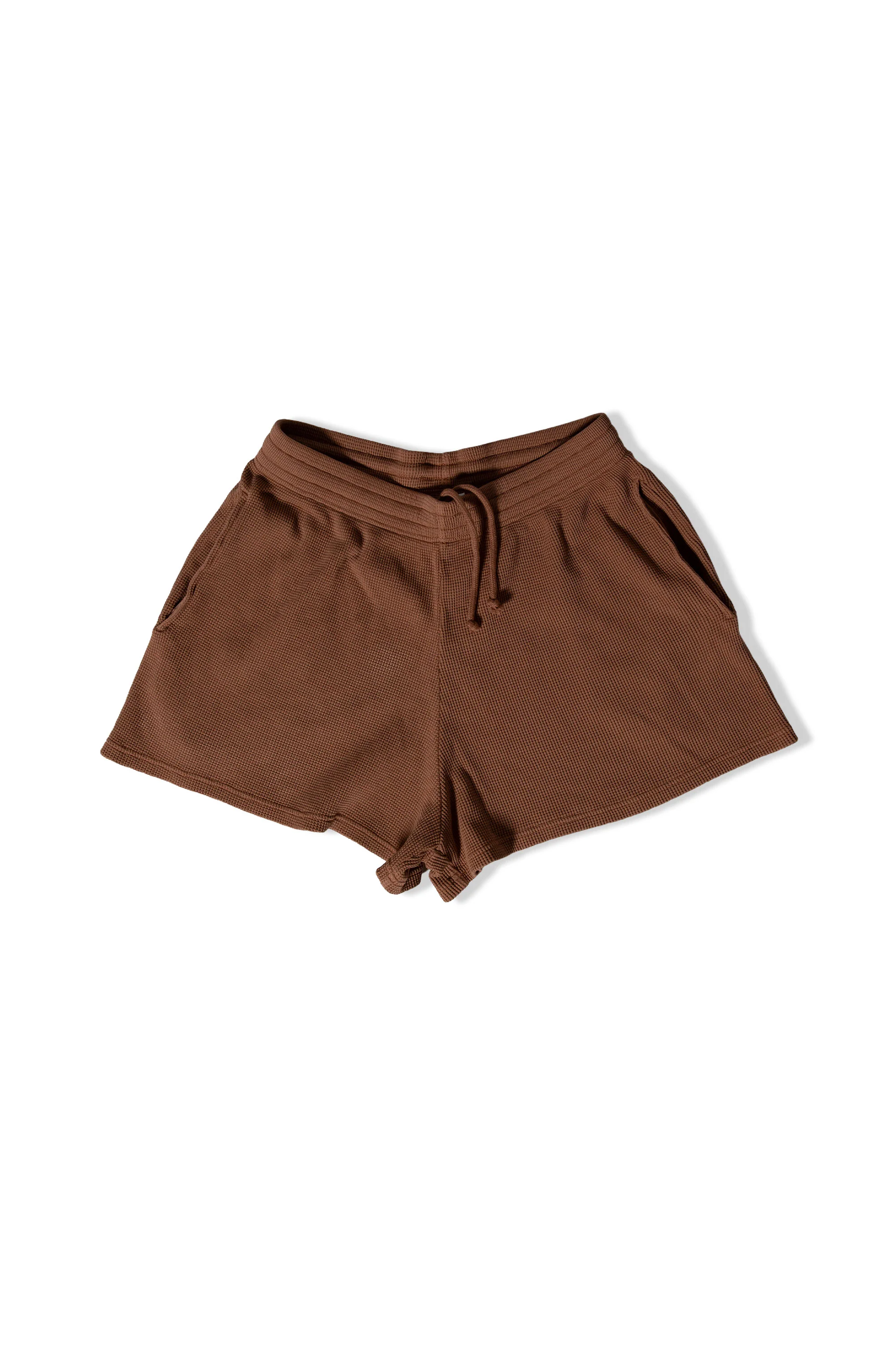 PUKAS SURF SHOP - WAFFLE SHORT - COCOA - Image 5