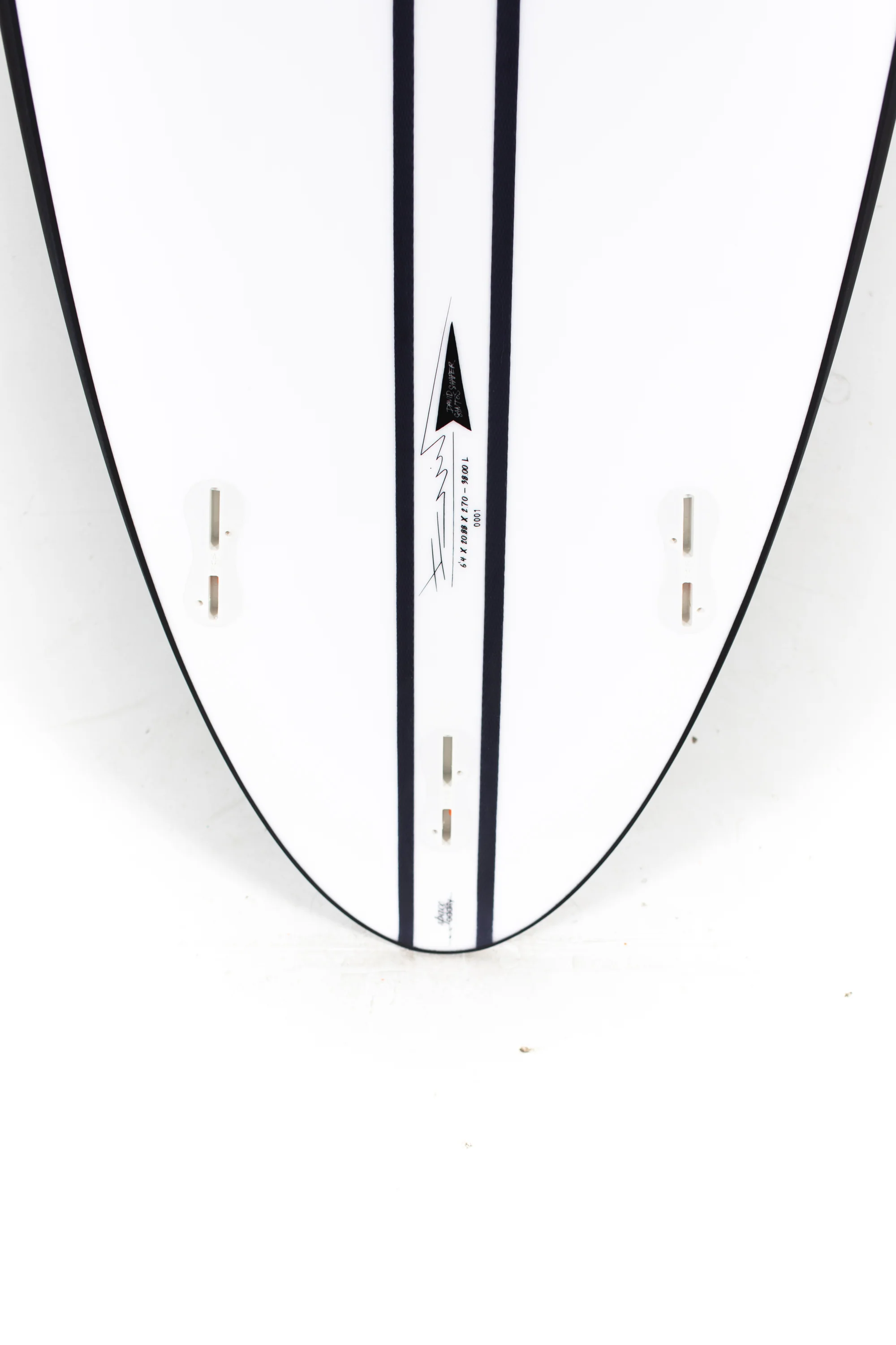 Pukas Surfboards- SPACE ODDITY by David Santos - INNCARBON - FCS II - 6'4" x 20.88 x 2.70 - 38L - Image 8