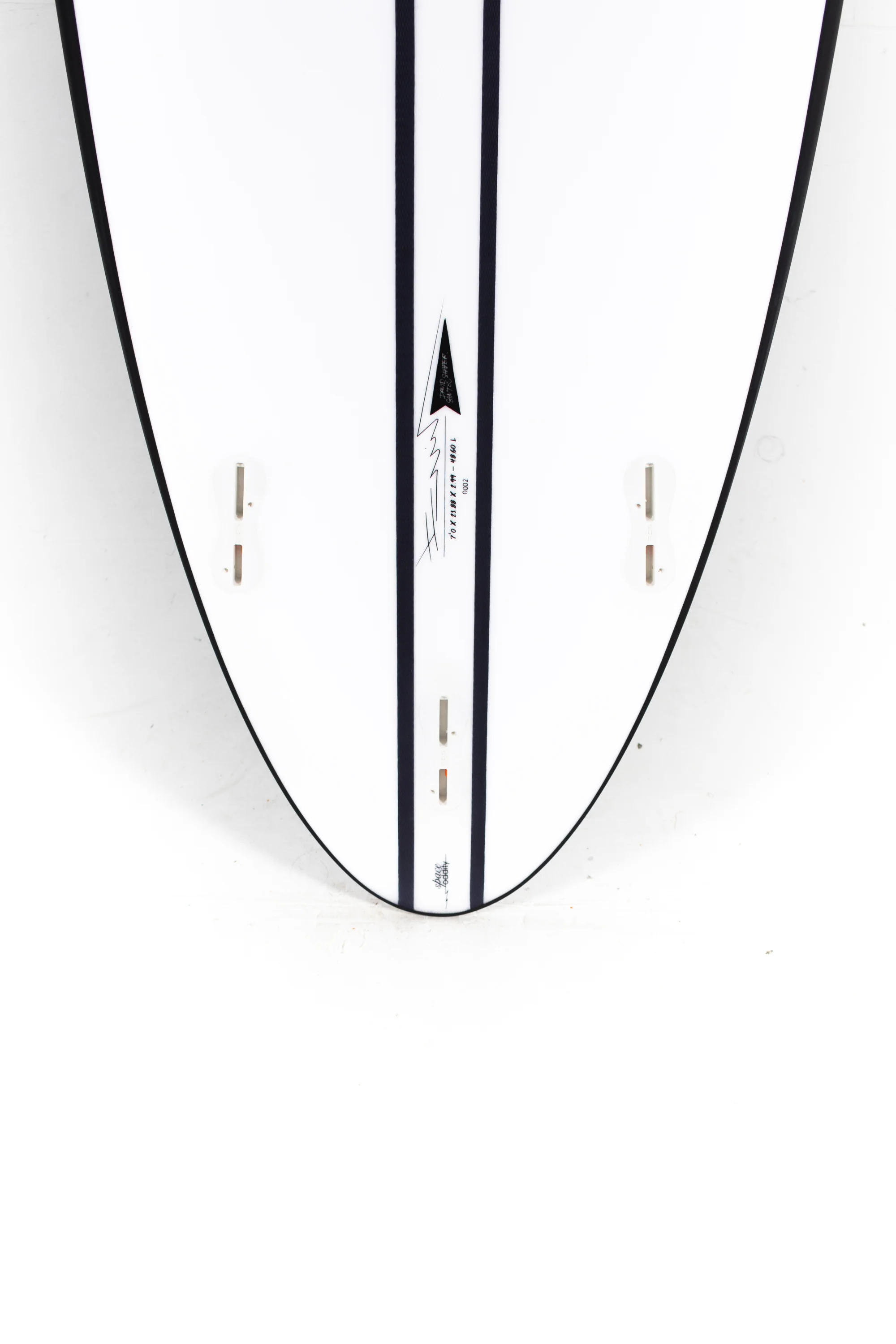 Pukas Surfboards- SPACE ODDITY by David Santos - INNCARBON - FCS II - 7'0" x 21.88 x 2.99 - 48.60L - Image 8