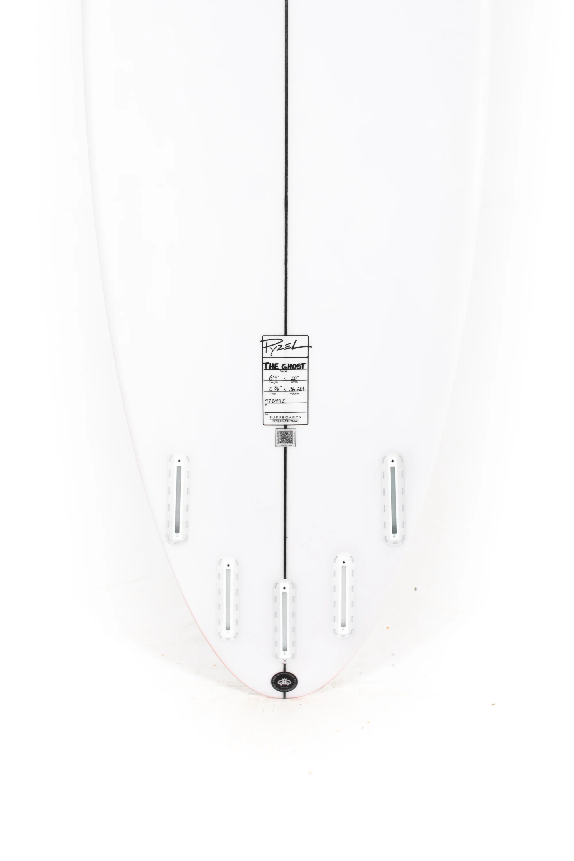 Pyzel Surfboards - GHOST - 6'5" x 20.25 x 3 - 39.15L - Image 8
